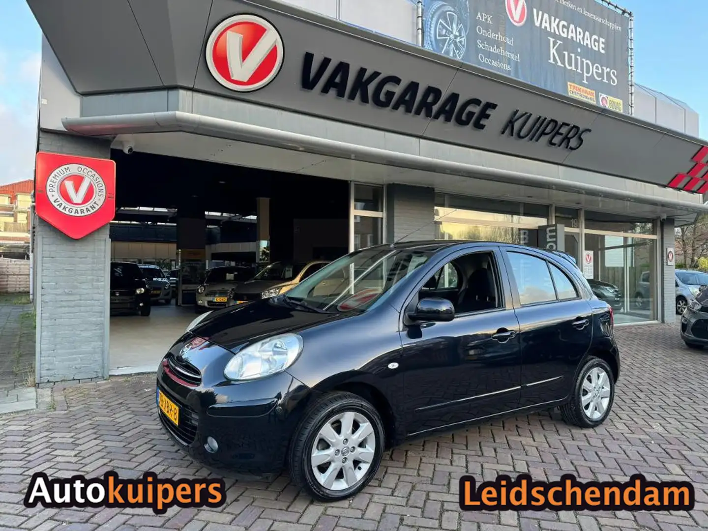 Nissan Micra 1.2 DIG-S Connect Edition Zwart - 1