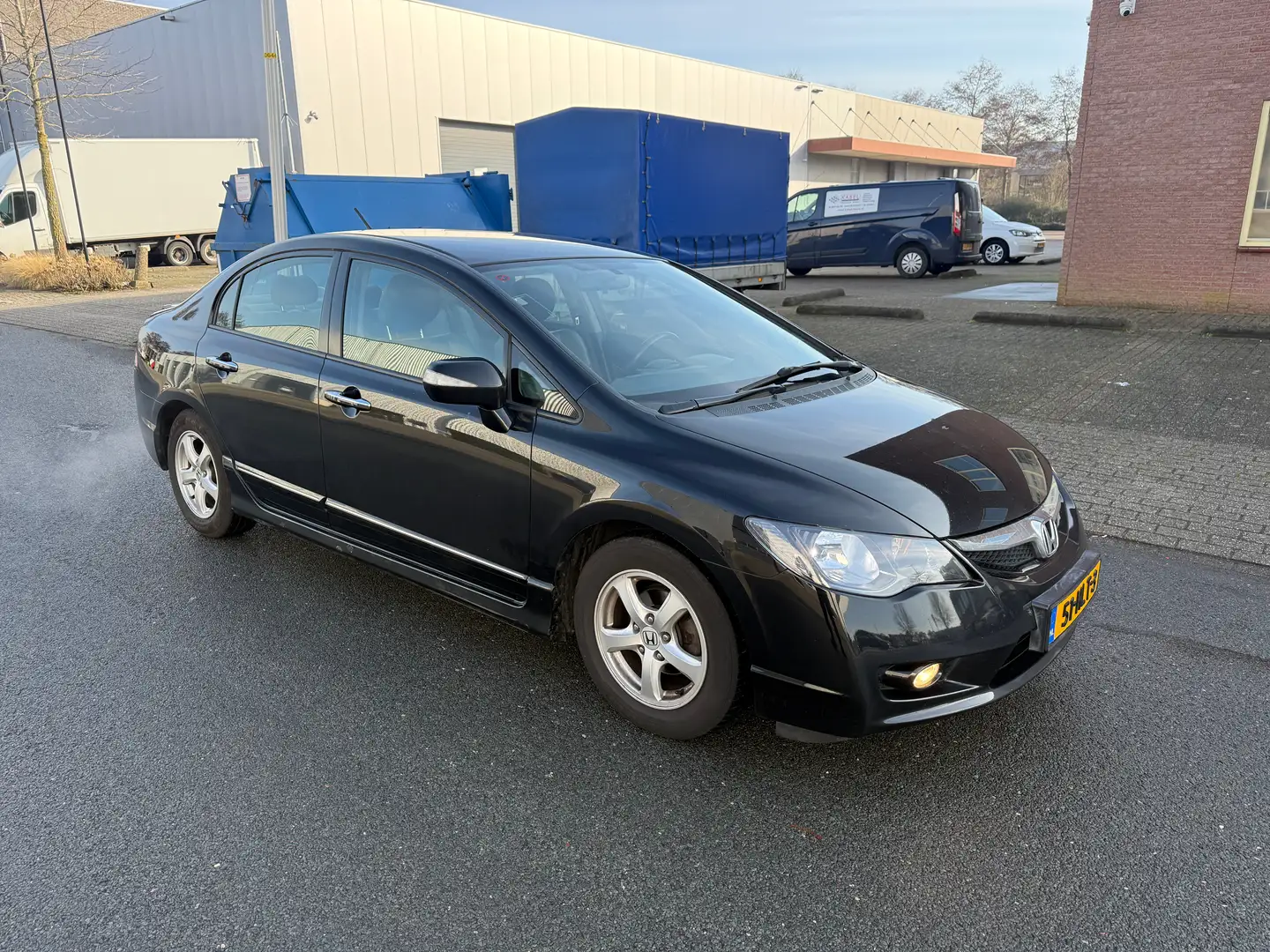 Honda Civic 1.3 Hybrid Leder Carplay Schwarz - 1