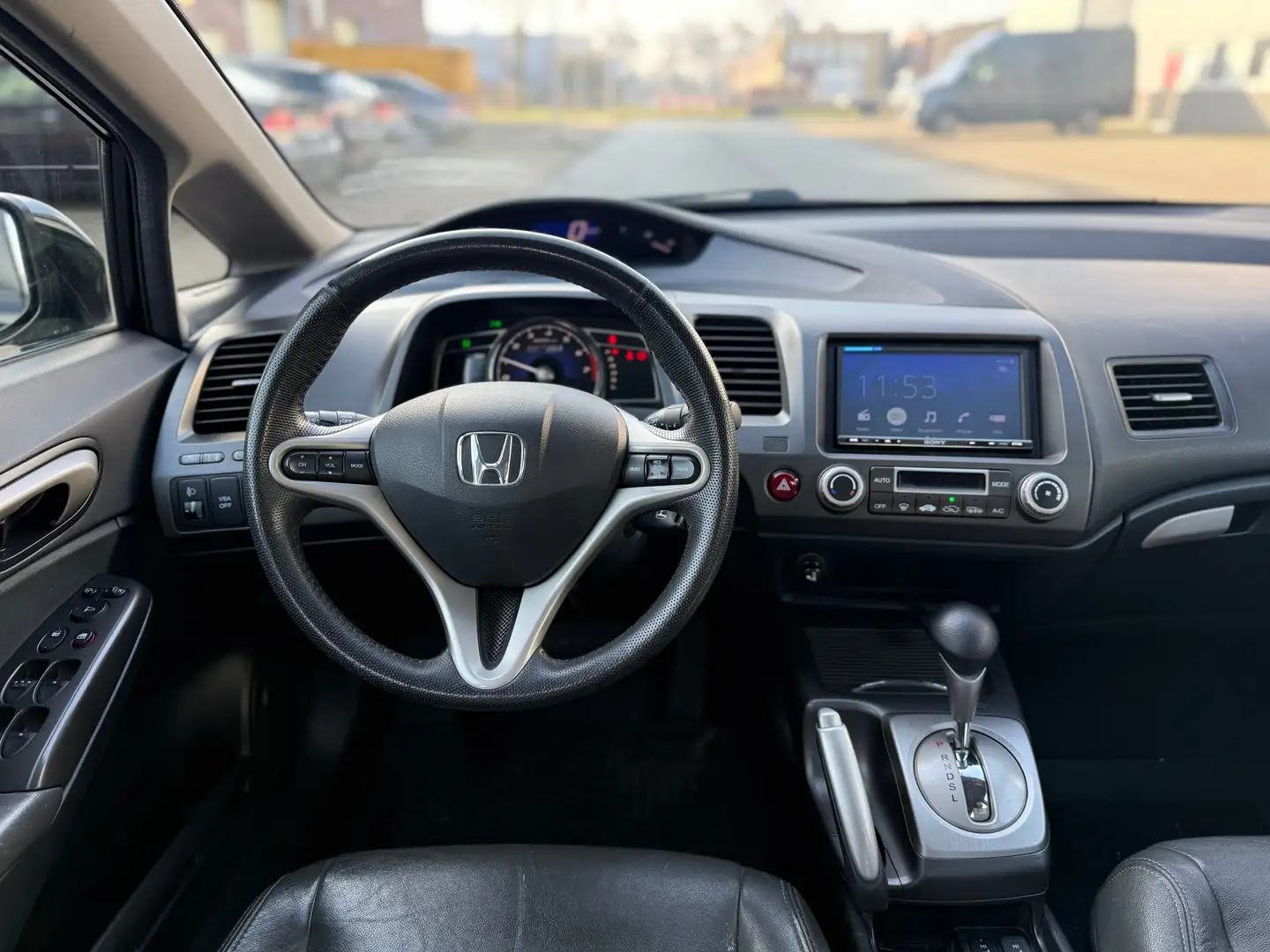 Honda Civic 1.3 Hybrid Leder Carplay Schwarz - 2