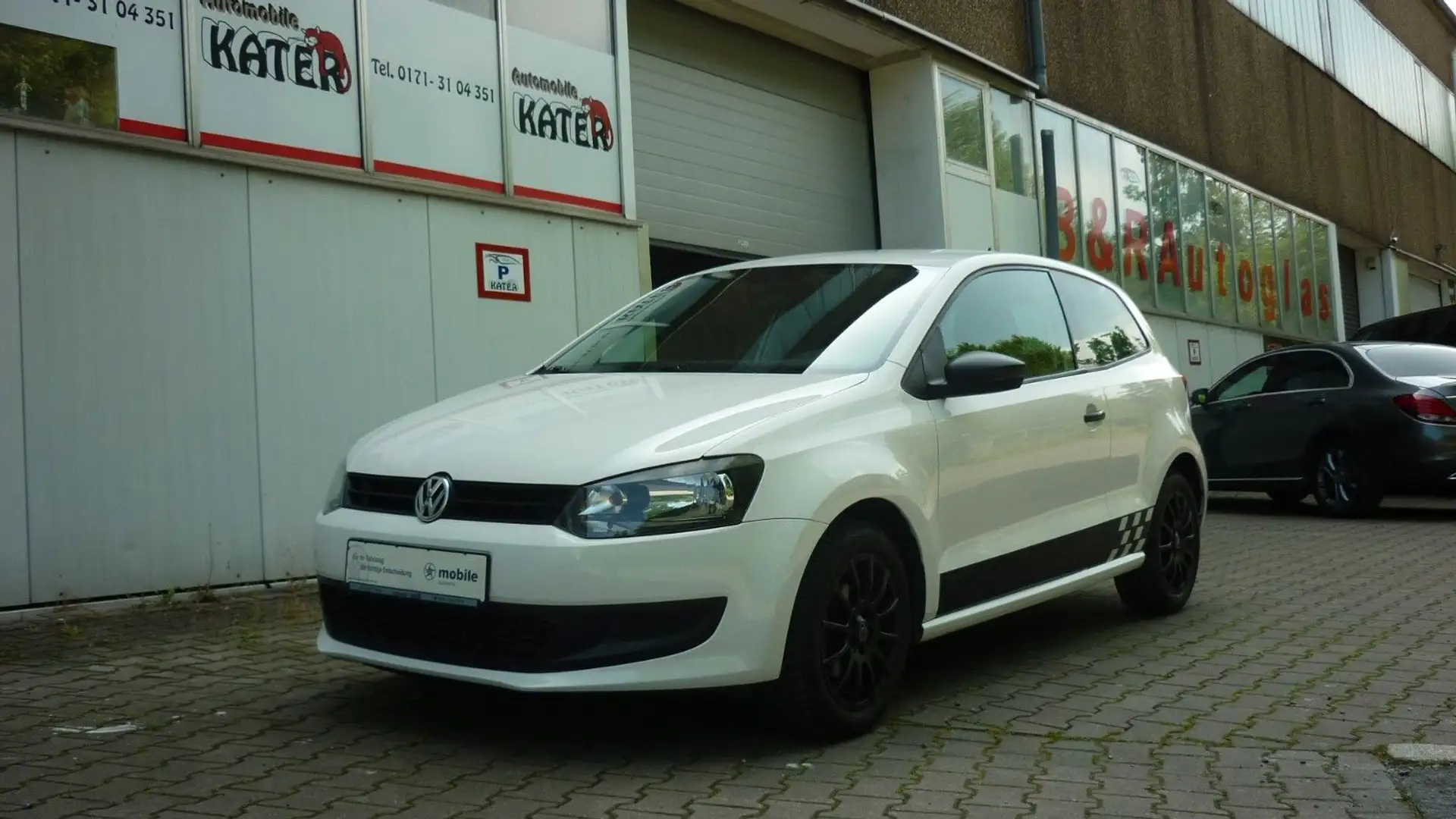 Volkswagen Polo V Trendline Klima,Navi,RFK,ZV,ALU Weiß - 1