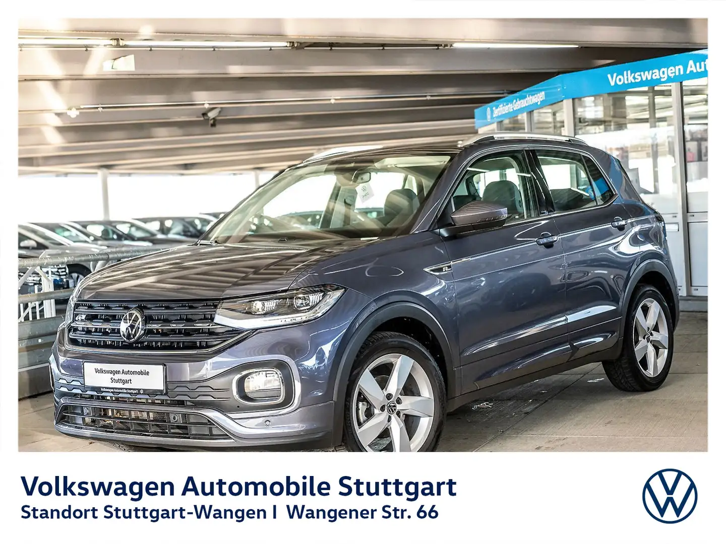 Volkswagen T-Cross Style 1.0 TSI DSG Navi Kamera ACC LED Grau - 1