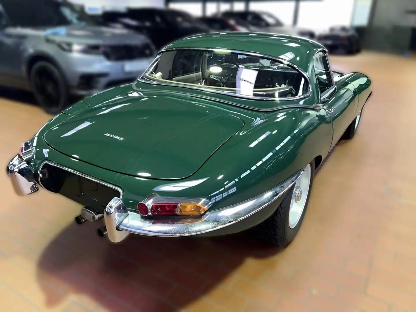 Jaguar E-Type 3.8 OTS Serie 1|Zustand 2+|Hardtop|Speed Grün - 2