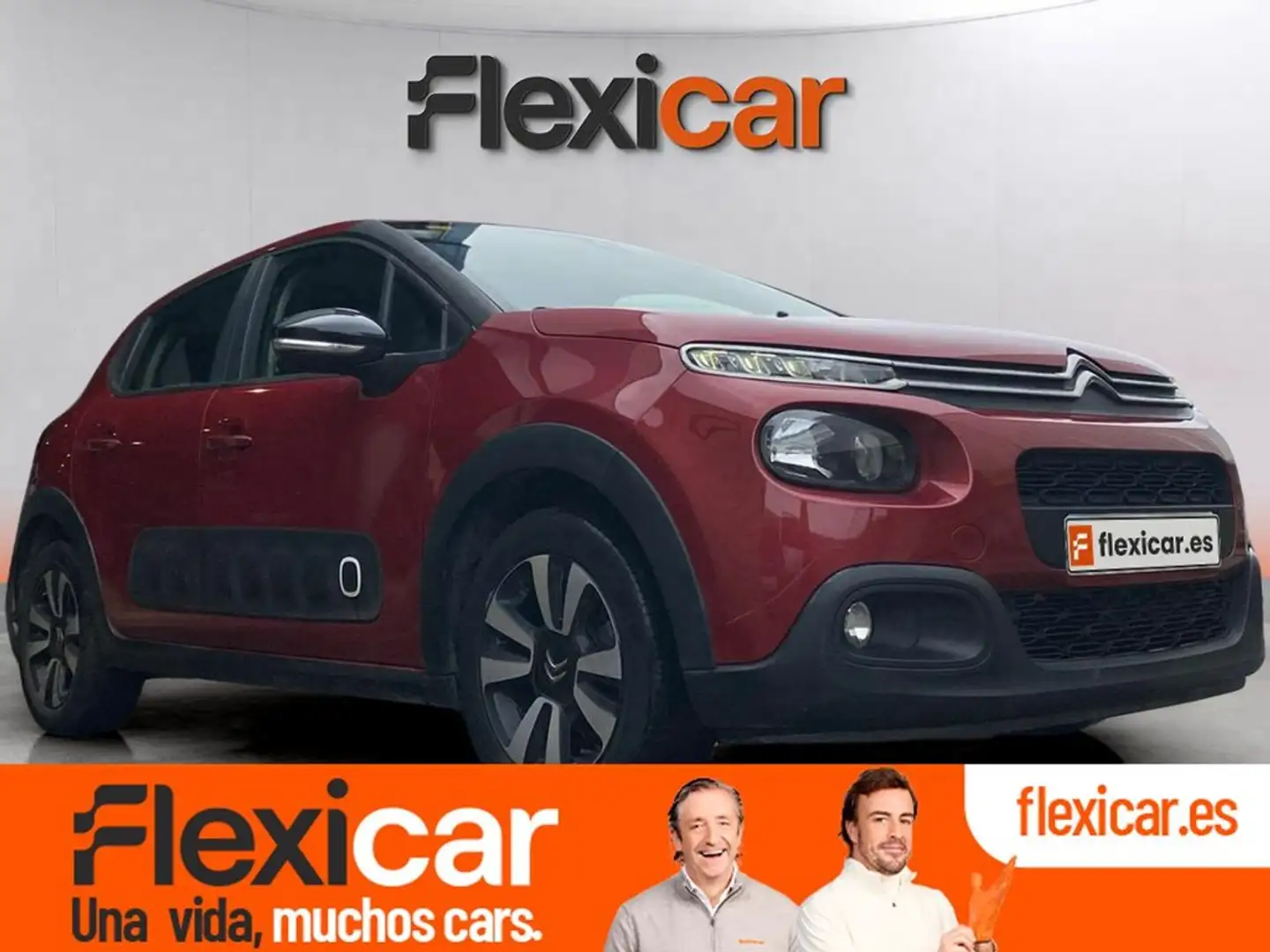 Citroen C3 PureTech 60KW (82CV) FEEL Rojo - 1