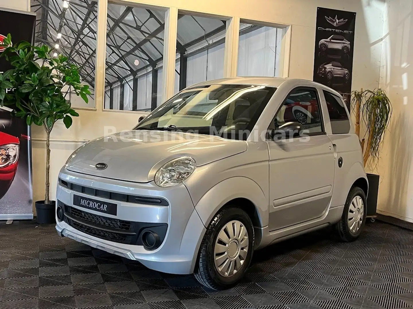 Microcar M.Go XXL Silber Line Mopedauto Leichtmobile 45KM Silber - 2