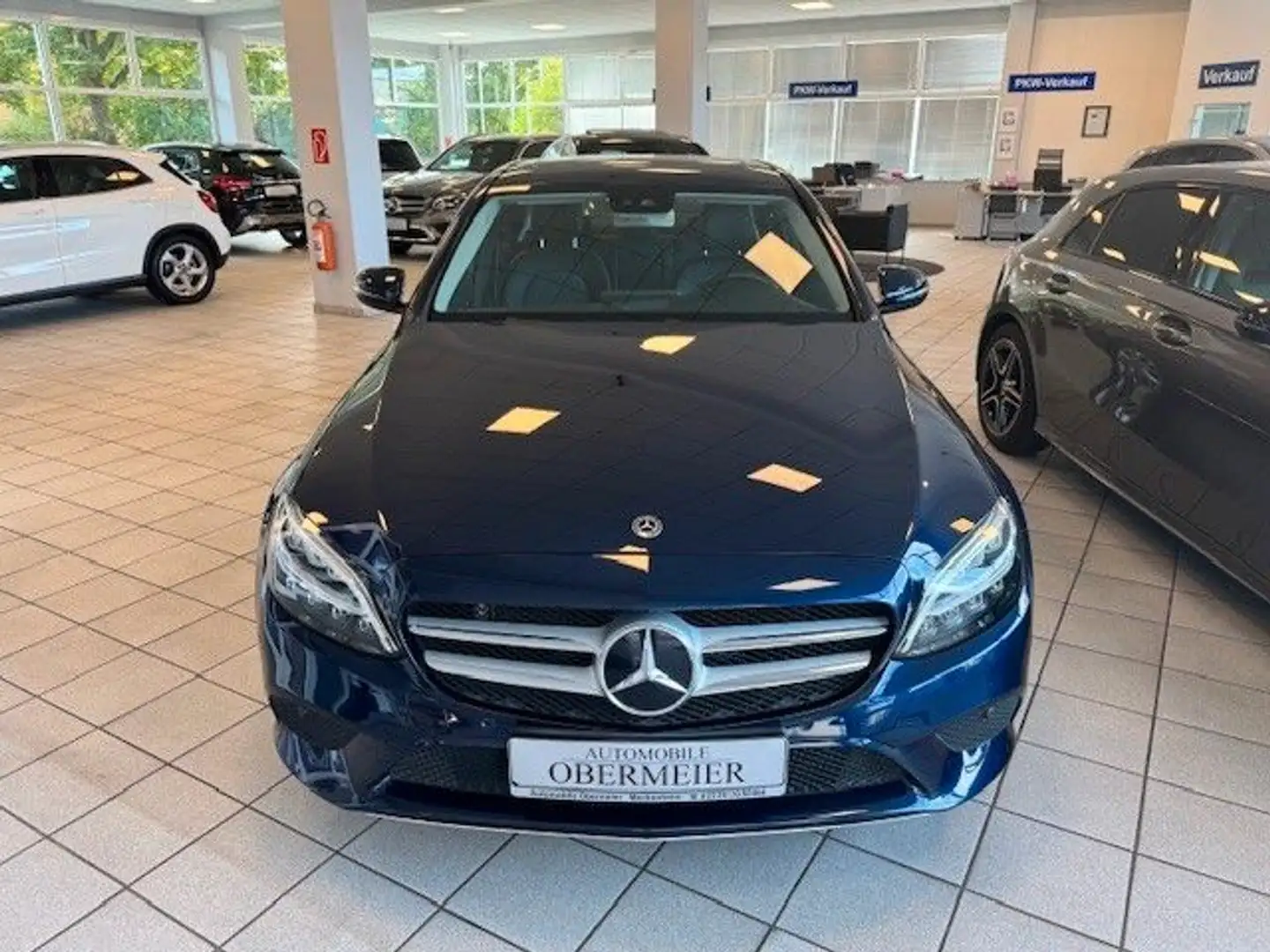 Mercedes-Benz C 180 Ava 9G-Tr LED SHD Rü-Ka Ambiente CarPlay Bleu - 2