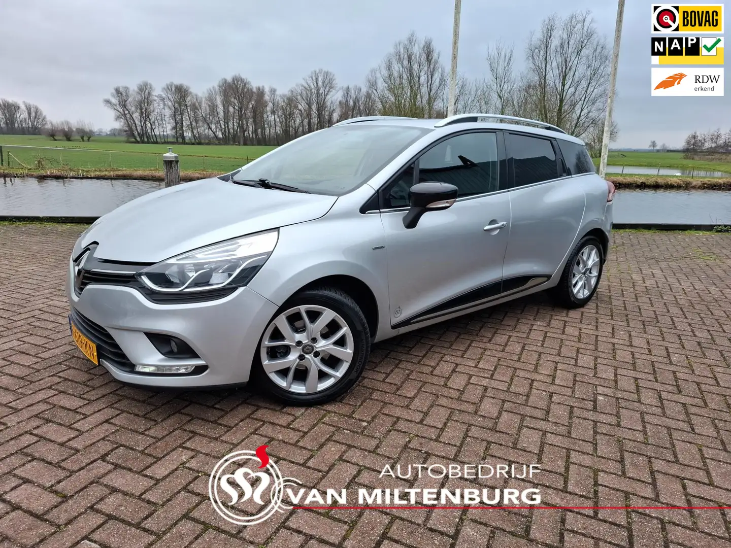 Renault Clio Estate 0.9 TCe Limited Airco Trekhaak PDC Cruise Grau - 1