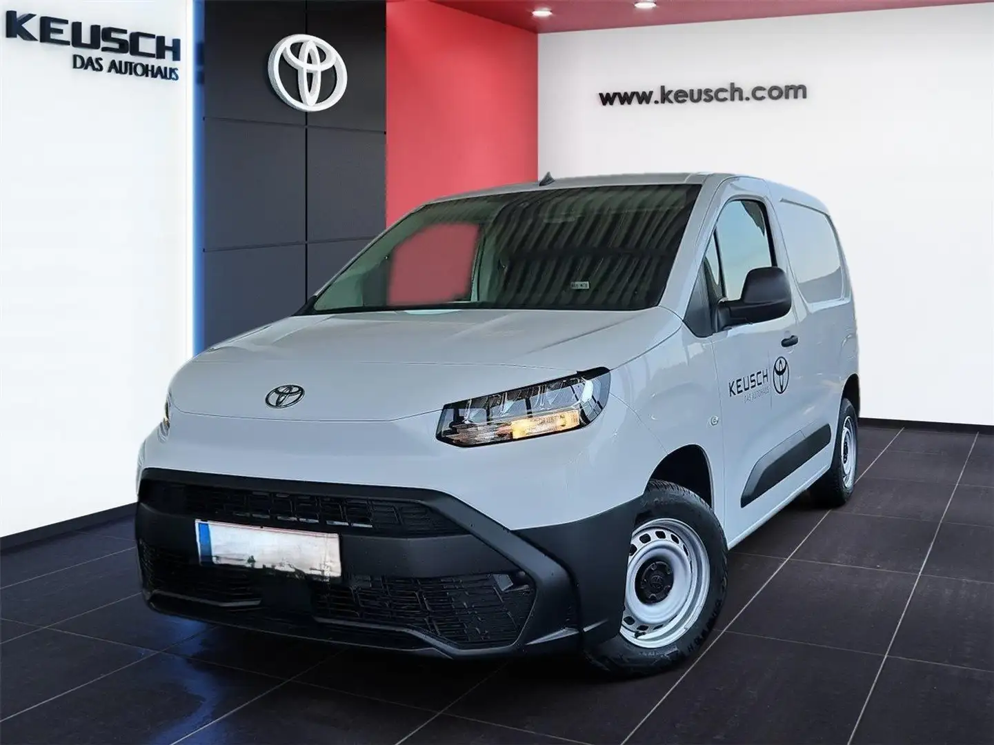 Toyota Proace City 1,5 D -102PS Prowork L1 erhöhte NL Weiß - 1