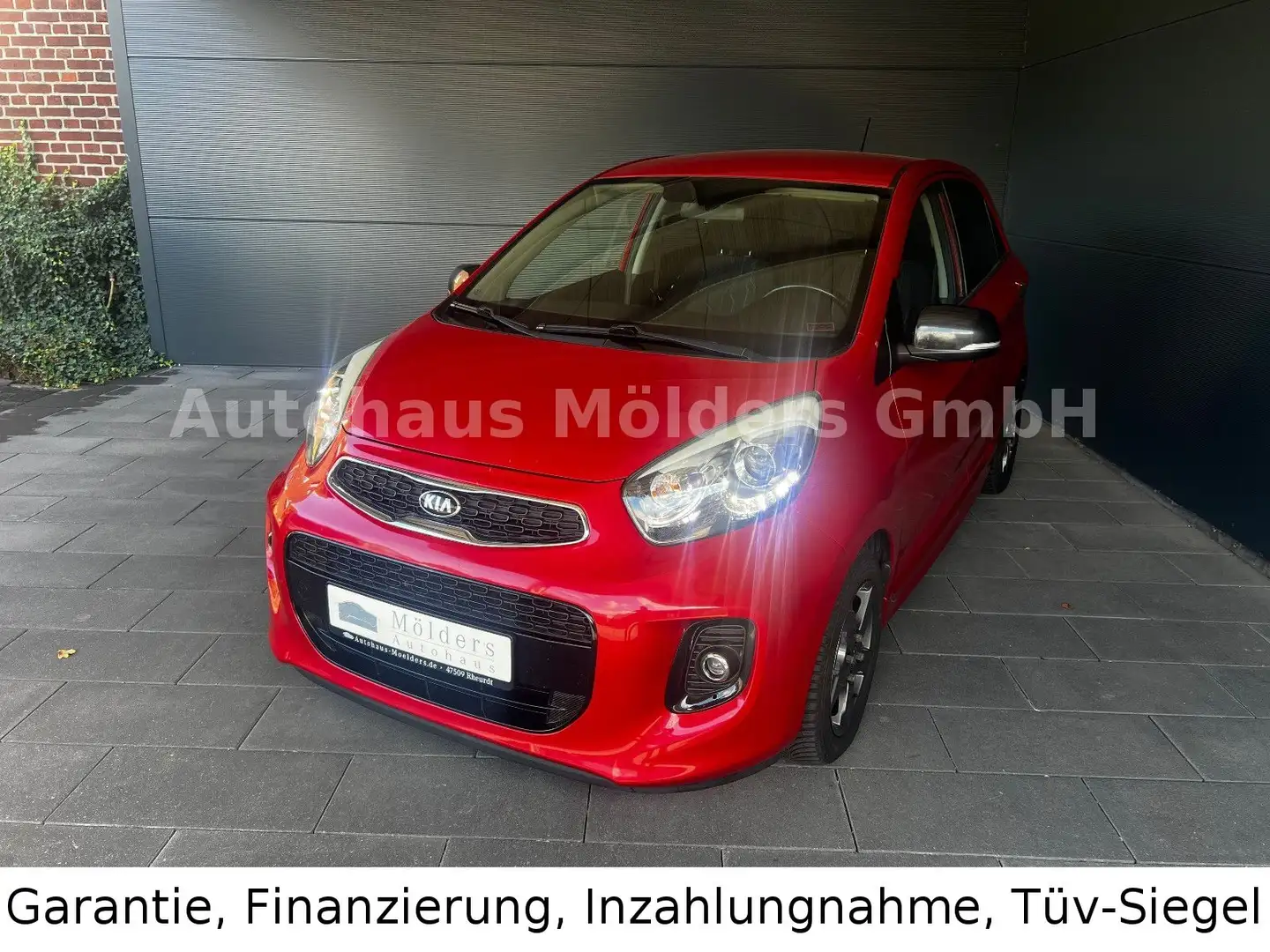 Kia Picanto Spirit*Garantie*Automatik*Shz*169€mtl. Rot - 1
