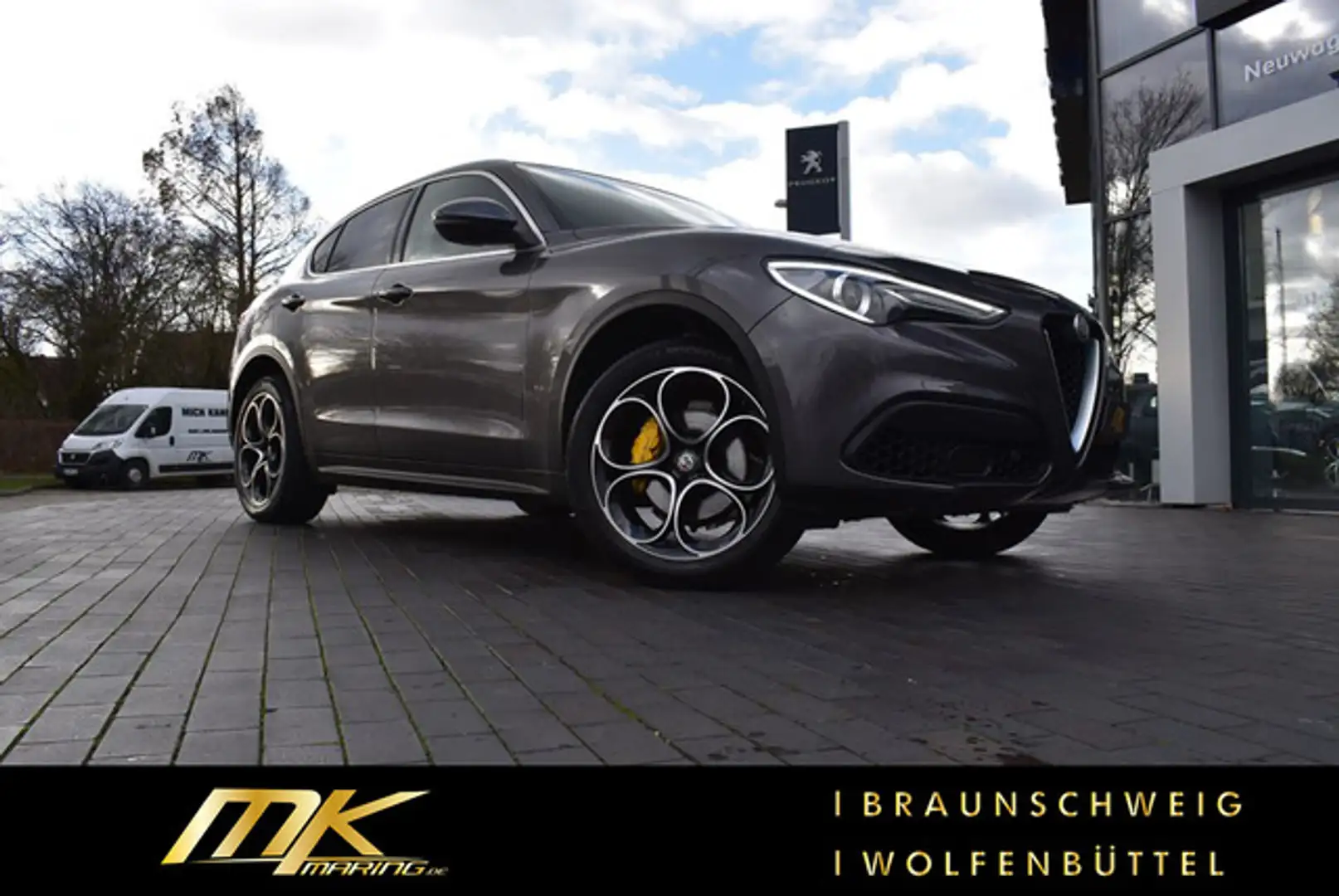 Alfa Romeo Stelvio Lusso Q4 HARMAN-KARDON*BI-XEN*CARPLAY* Gris - 2