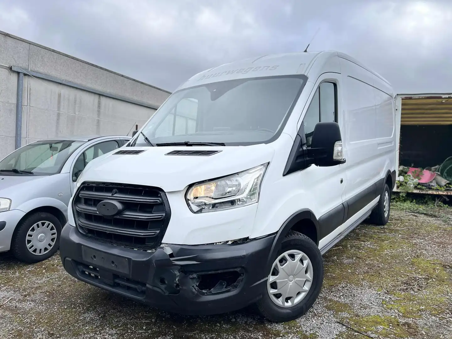 Ford Transit 2.0 TDCi L3H2*ACCIDENT*EXPORT-MARCHAND*TVA-DEDUCTI Wit - 1