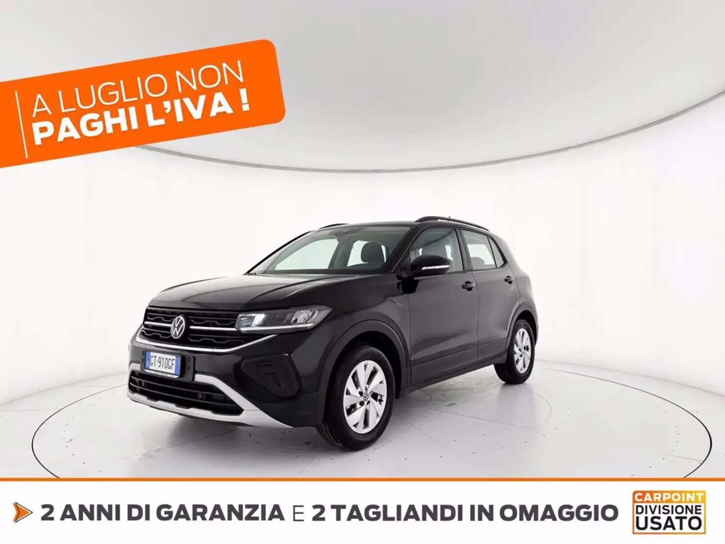 Volkswagen T-Cross 1.0 tsi life 95cv Nero - 1