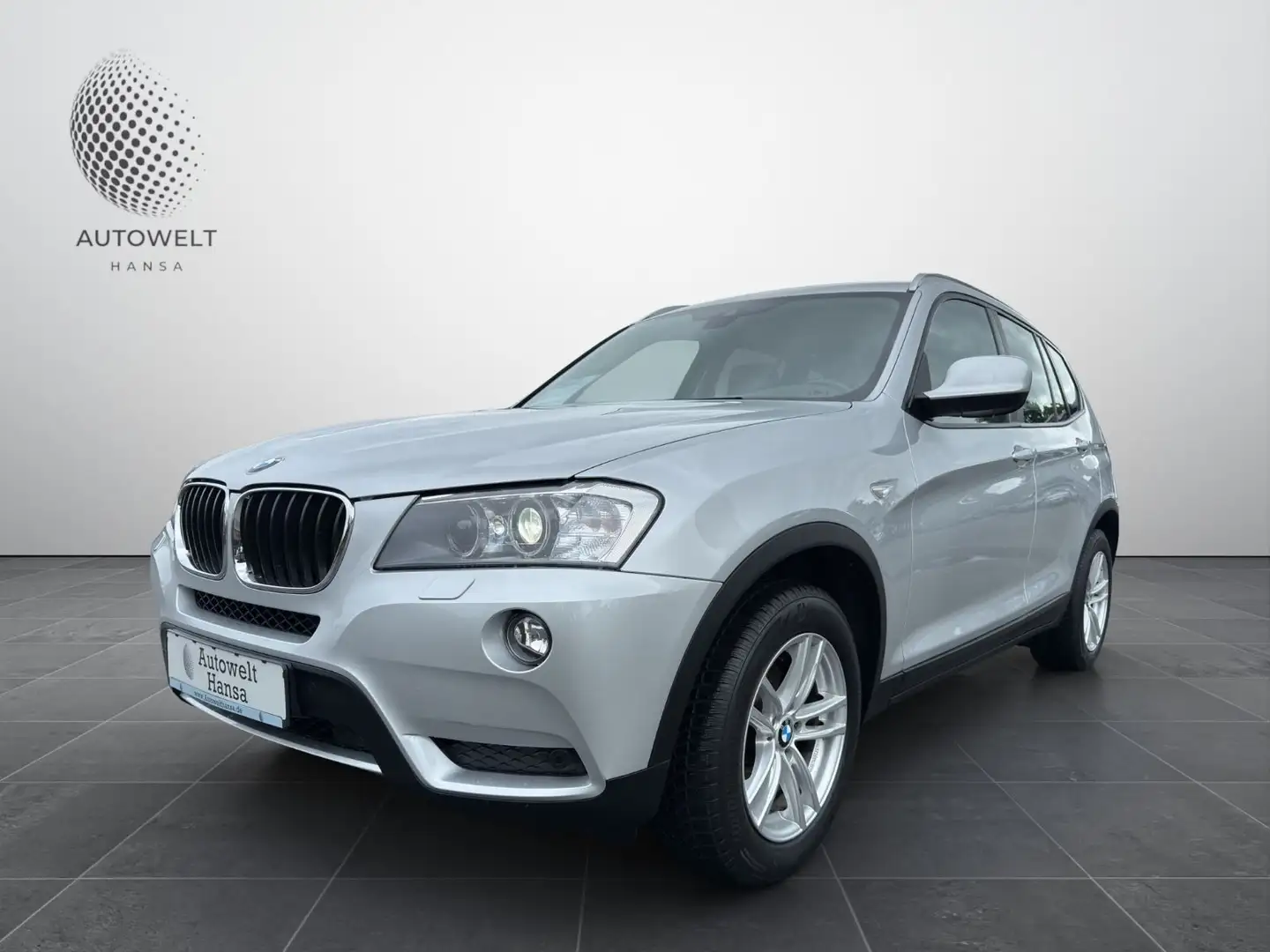 BMW X3 xDrive 20d/HUD/XEN/MEMORY/2.HD/AHK/KAM/ Silber - 1