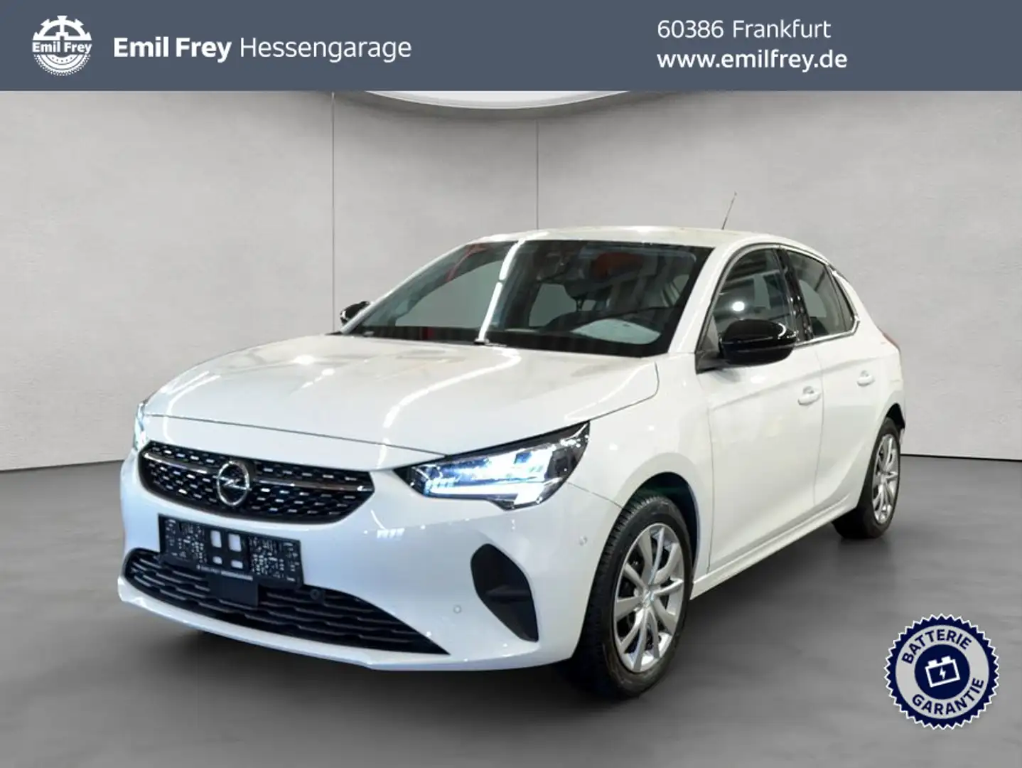 Opel Corsa-e -e Elegance 50 kWh Blanc - 1