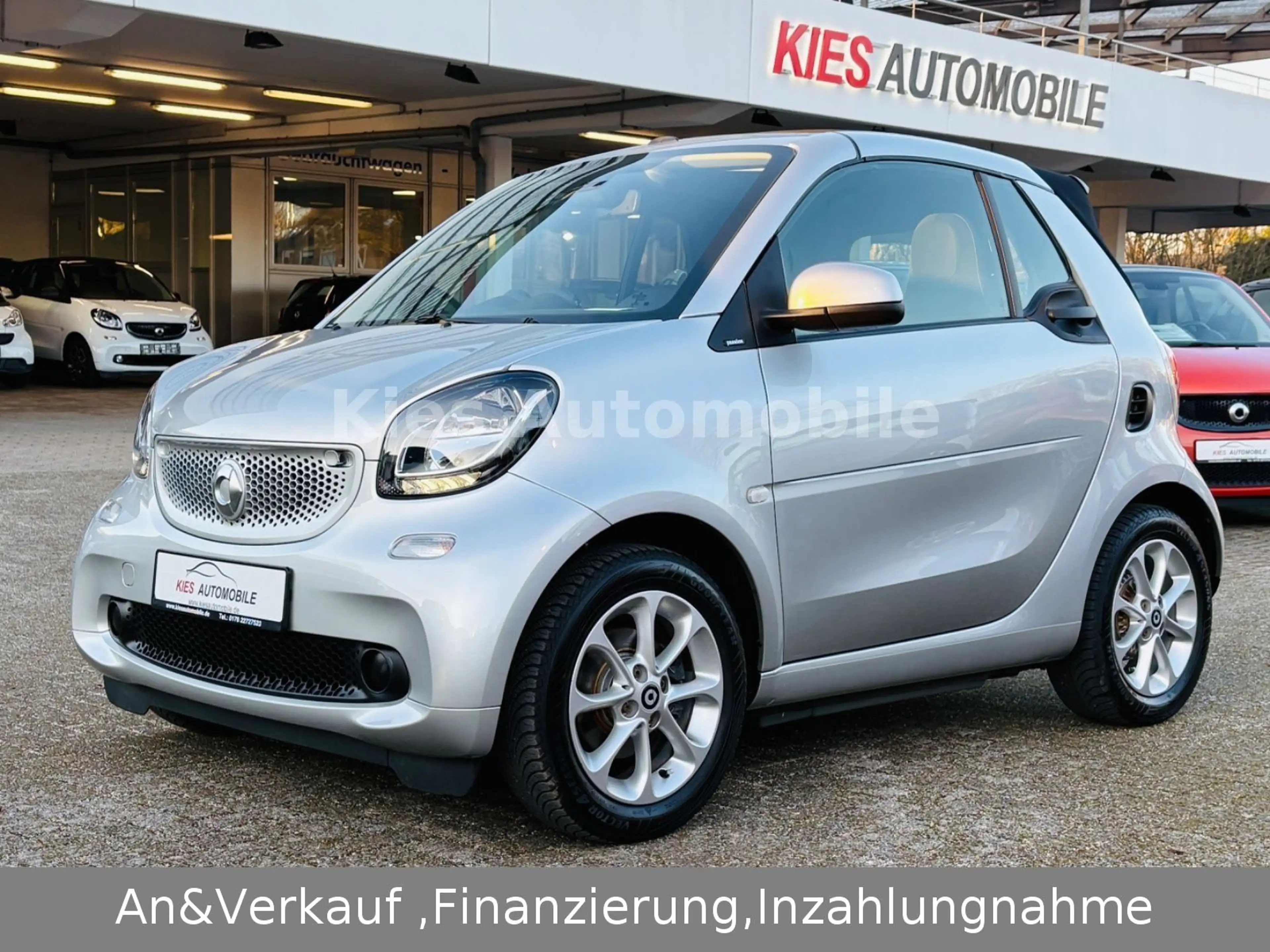 smart forTwo Passion Cabrio AUTOM/NAVI/SITZH/KLIMA/2.H