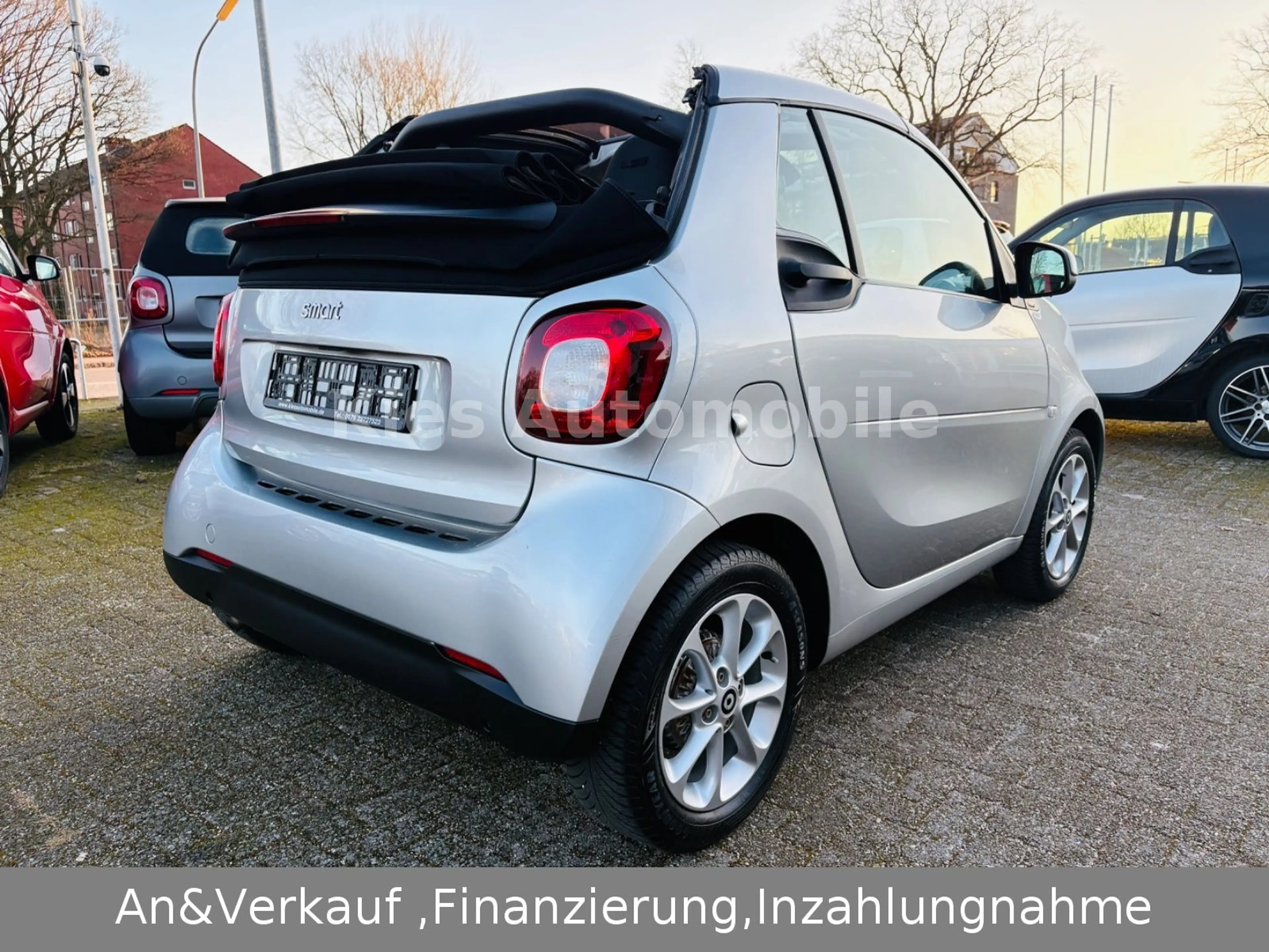 smart forTwo Passion Cabrio AUTOM/NAVI/SITZH/KLIMA/2.H — photo 3