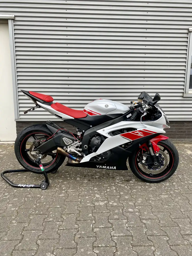 Yamaha YZF-R6 RJ 15 Blanc - 1