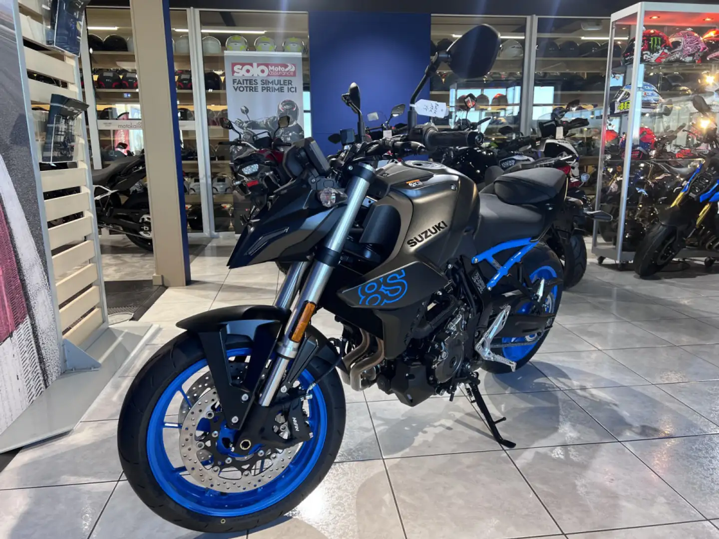 Suzuki GSX 8S rabaissée 25 mm 550-076-25 Zwart - 2