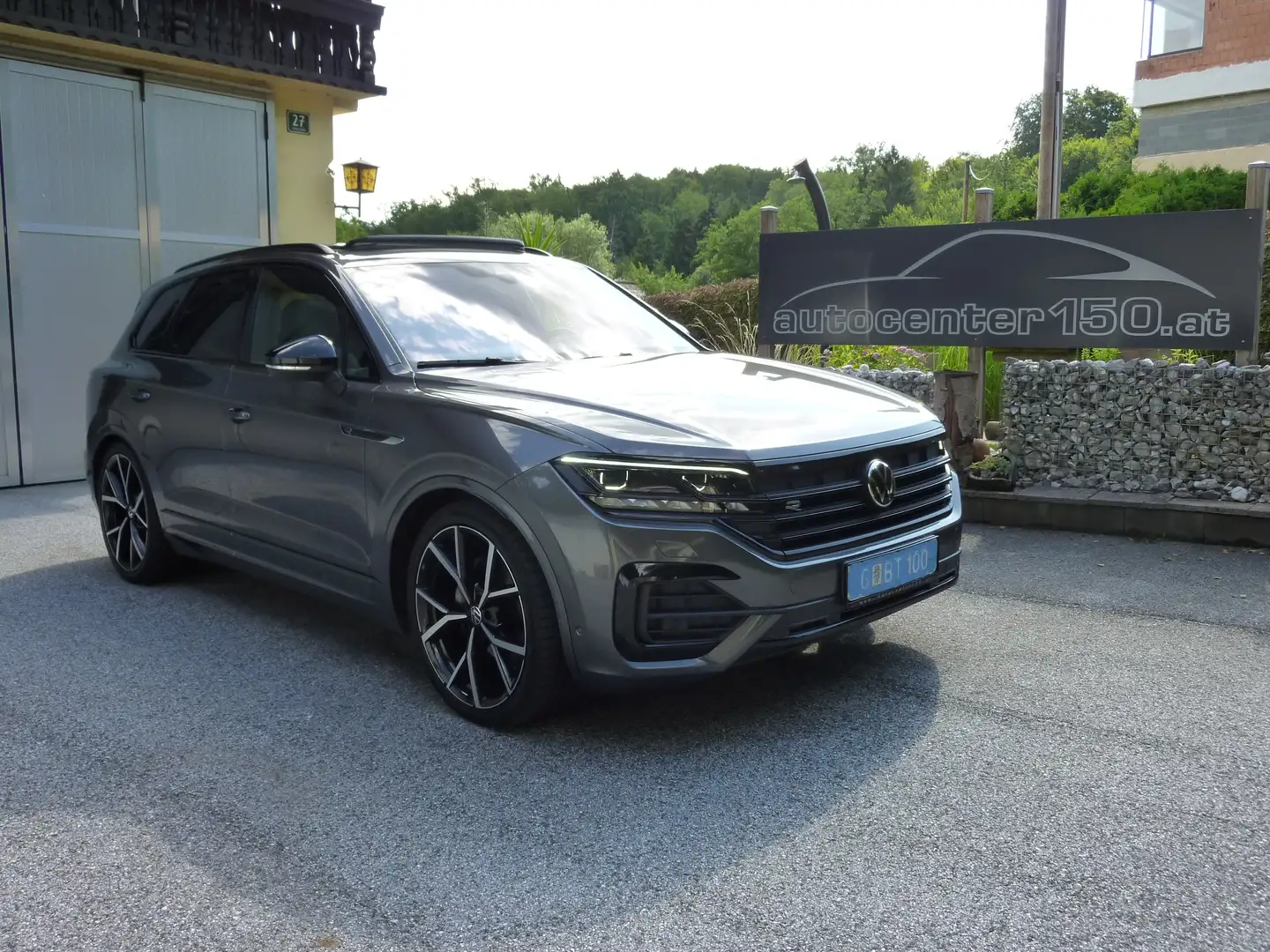Volkswagen Touareg R-Line 4Motion V6 tdi R-Line*Pano*Luft*AHK*Standhz Grau - 1