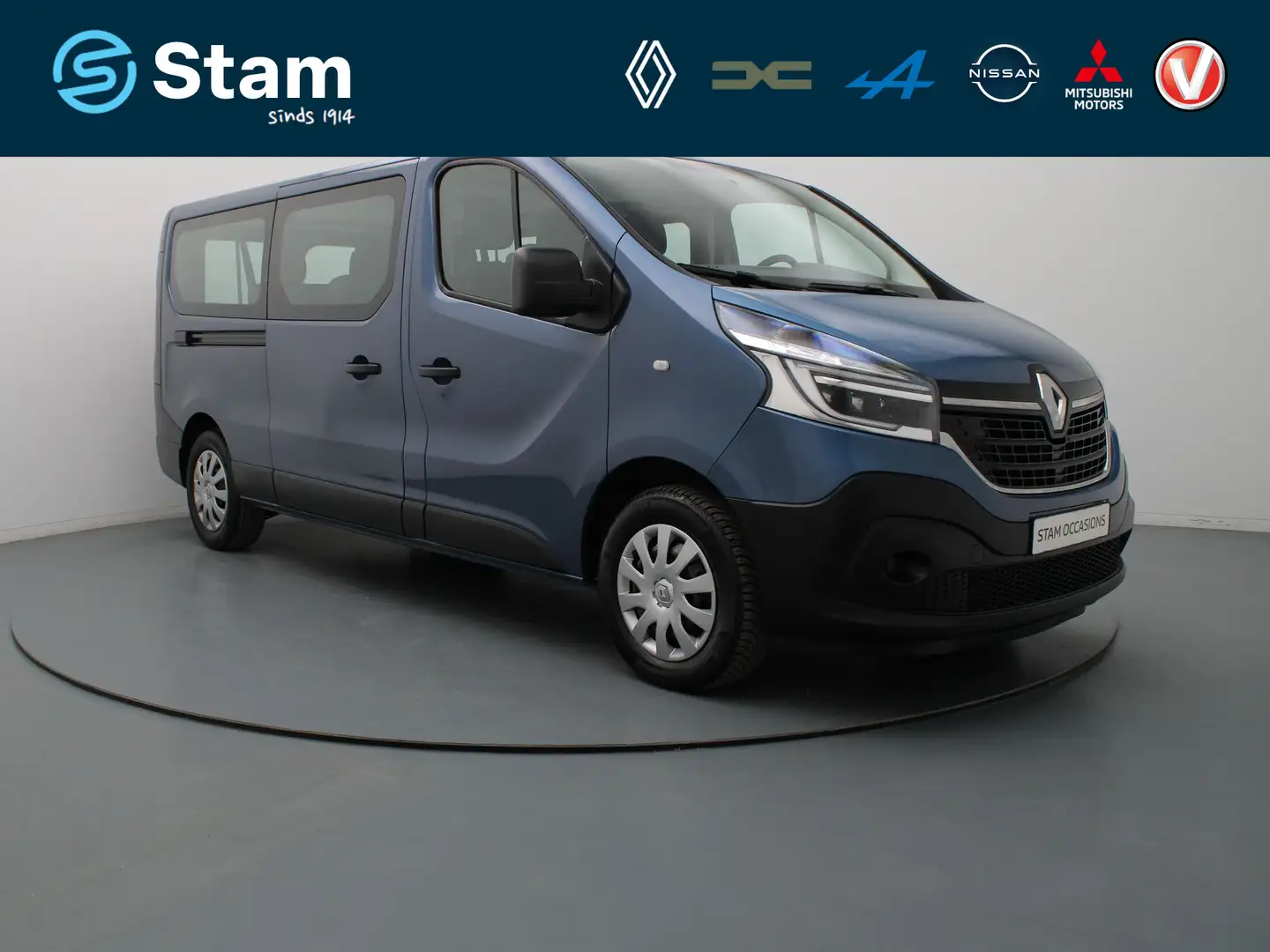 Renault Trafic Passenger dCi 120pk Grand Zen Airco | Cruise | Car Blauw - 1