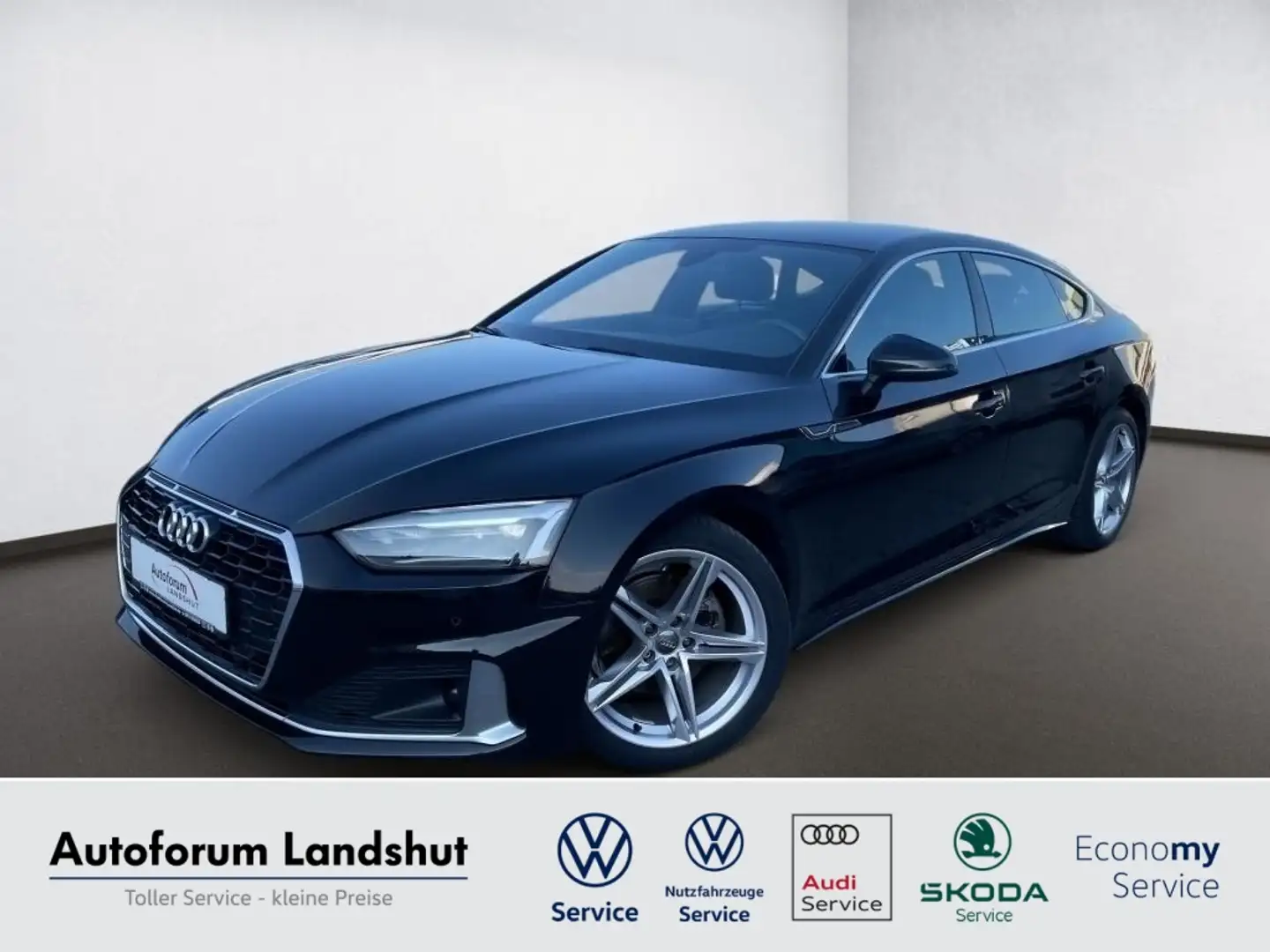 Audi A5 35 TDI Sportback MMI+/VIRT/DSP/AHK/KAM/ASSIST Noir - 1