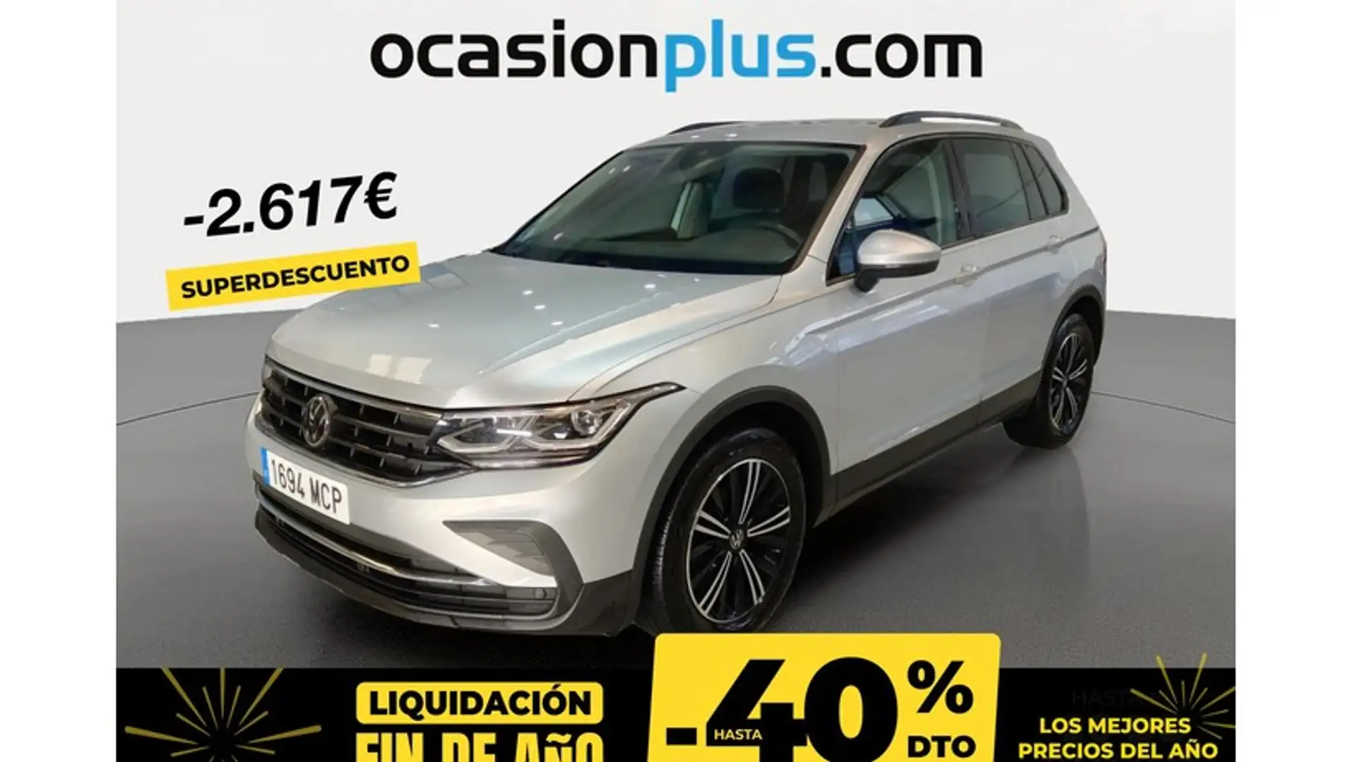 Volkswagen Tiguan 1.5 TSI Life DSG 110kW Argent - 1