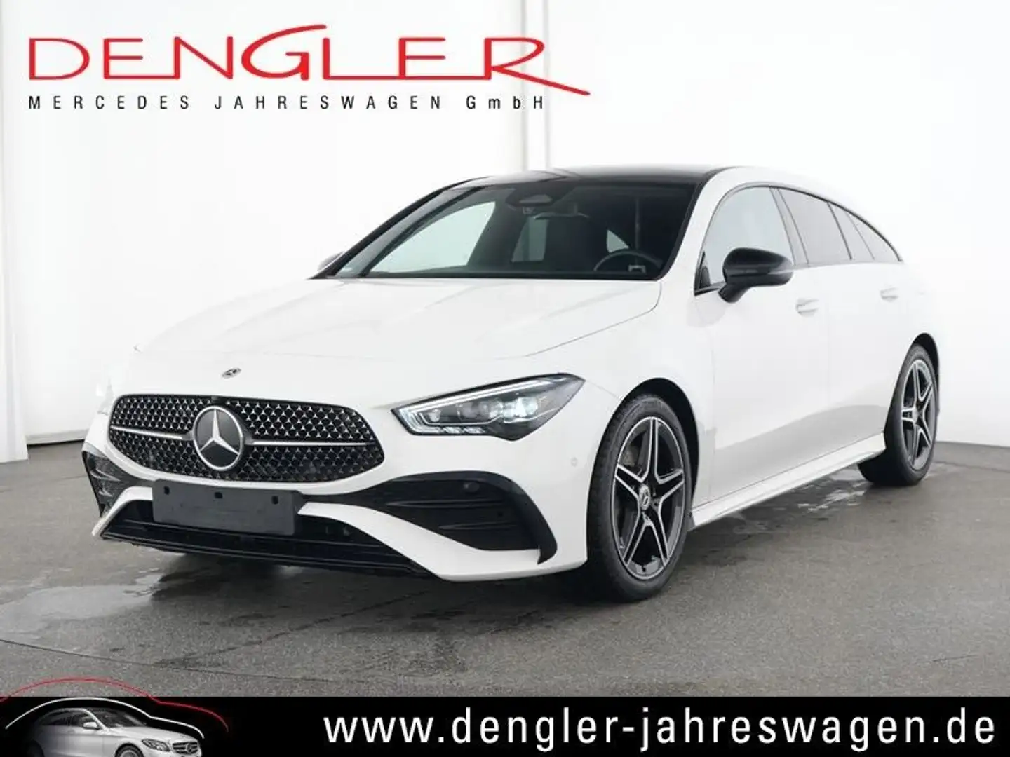 Mercedes-Benz CLA 200 FAP*PANO*AHK*BEAM AMG Line Premium Weiß - 1