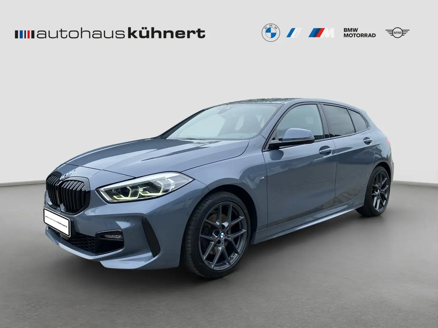 BMW 118 i ///M Sport+M-Sitze HiFi H-K Parkassist. 1.Hd. Gris - 1