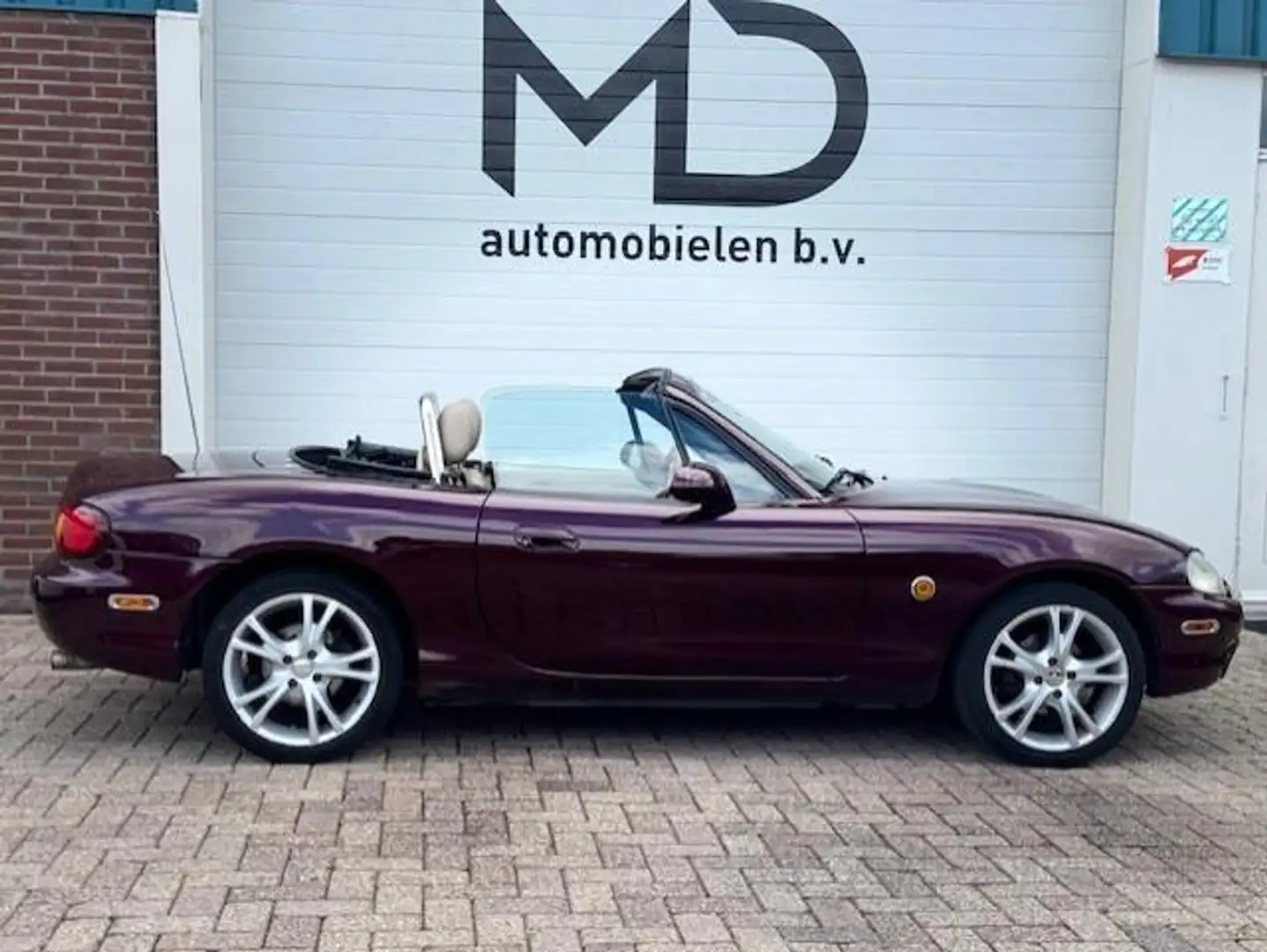 Mazda MX-5 1.6i - Leder - Nette kap - houten stuurwiel Rood - 2