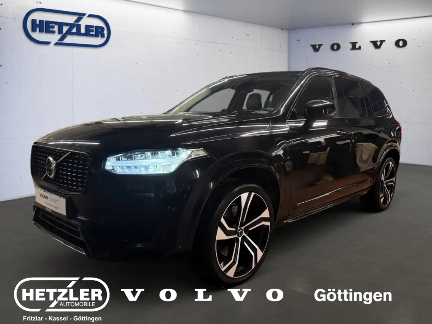Volvo XC90 Ultimate Dark Recharge Plug-In Hybrid AWD 7-Sitzer Zwart - 1