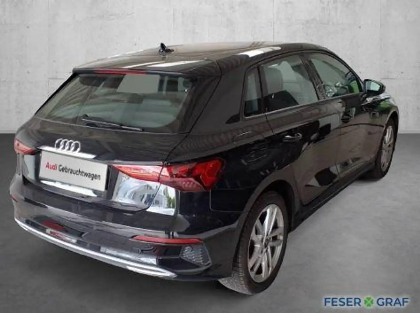 Audi A3 35 TFSI advanced S tronic Pano/HUD/B&O Schwarz - 2