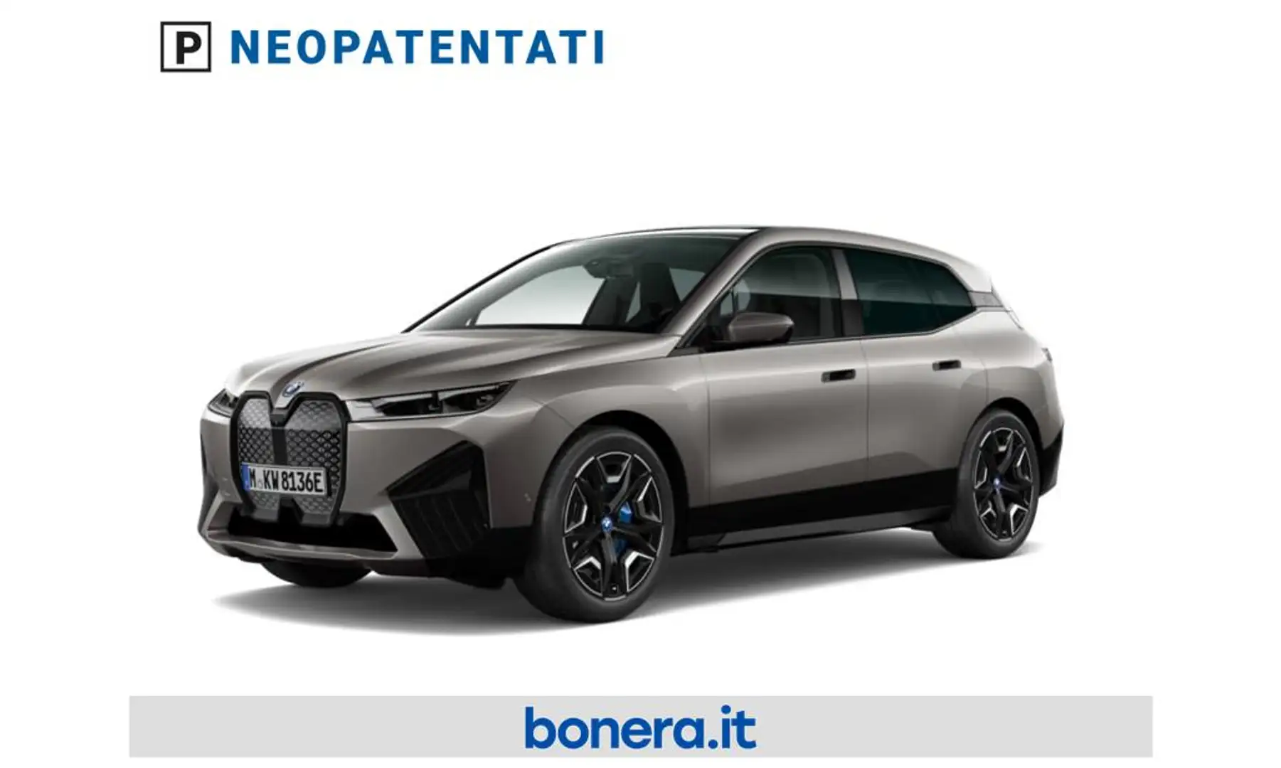 BMW iX xdrive40 pacchetto sportivo Grigio - 1