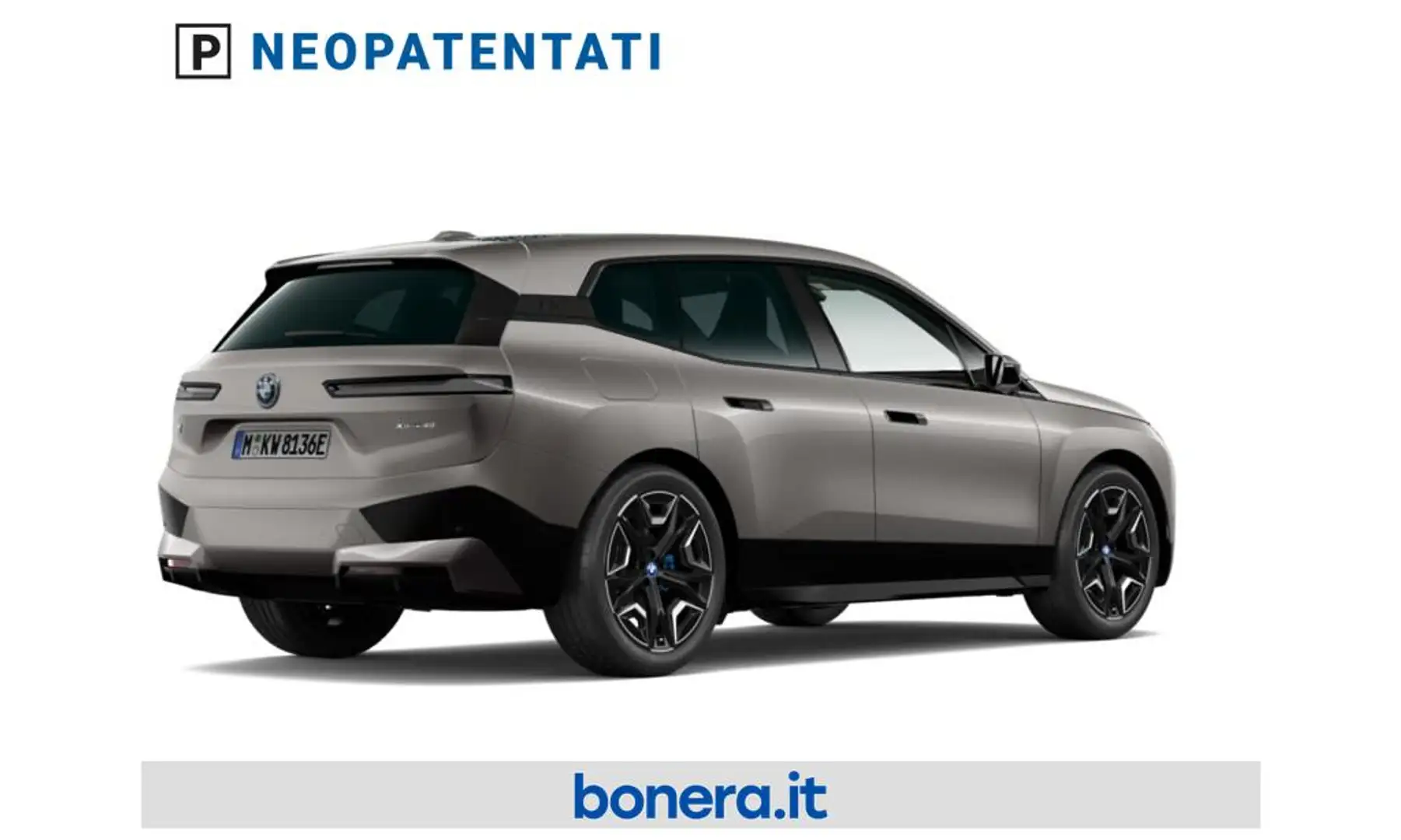 BMW iX xdrive40 pacchetto sportivo Grigio - 2