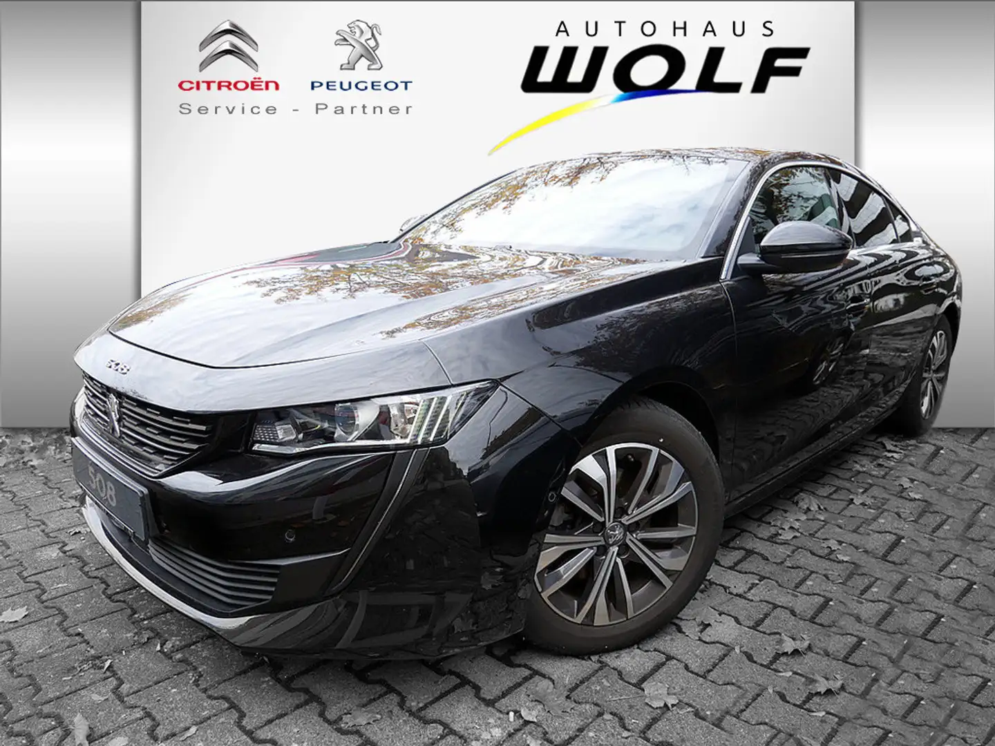 Peugeot 508 PureTech 180 Allure EAT8 KAMERA NAVI LED Schwarz - 1