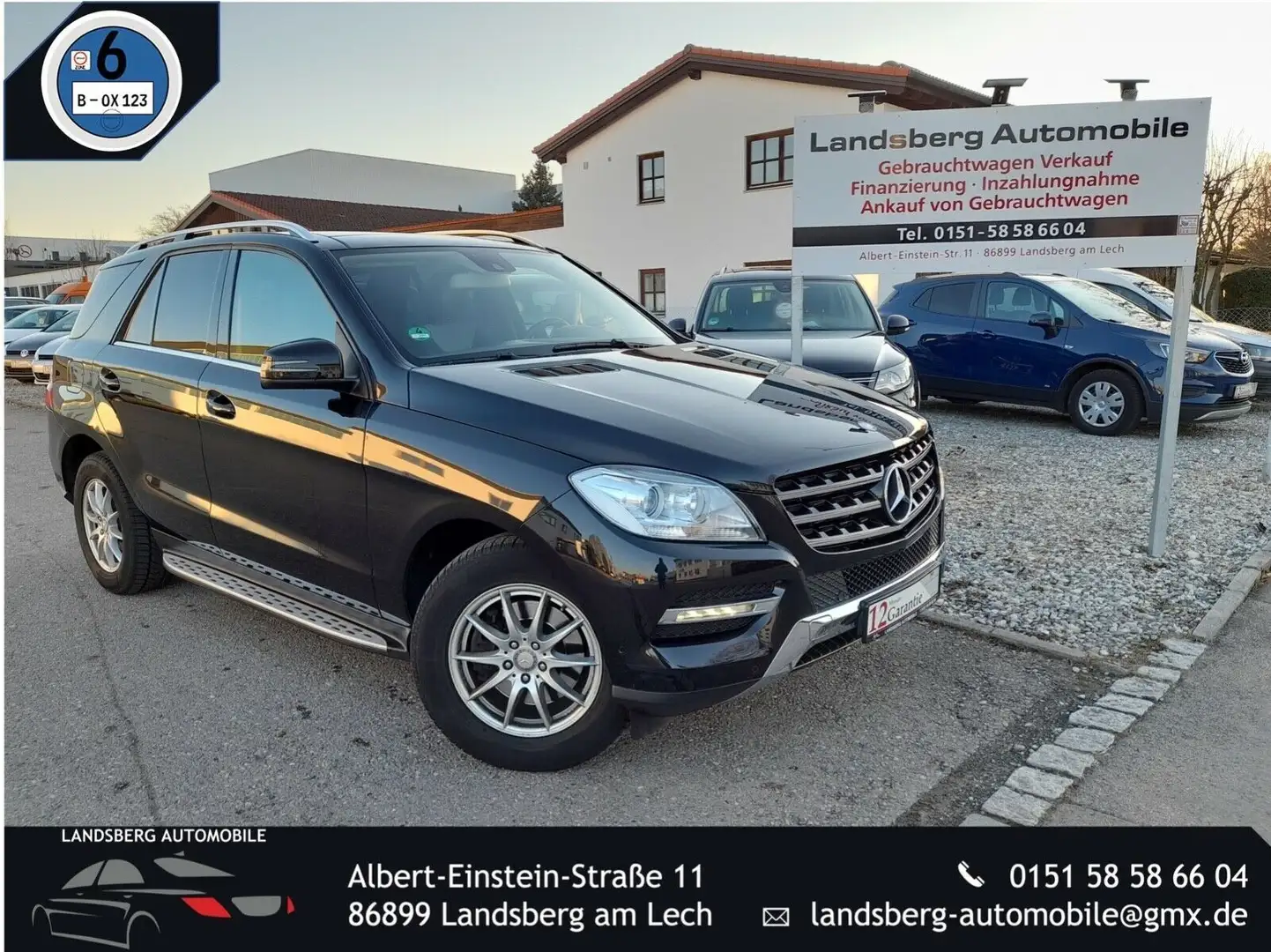 Mercedes-Benz ML 250 M -Klasse ML 250 CDI BlueTEC Noir - 1