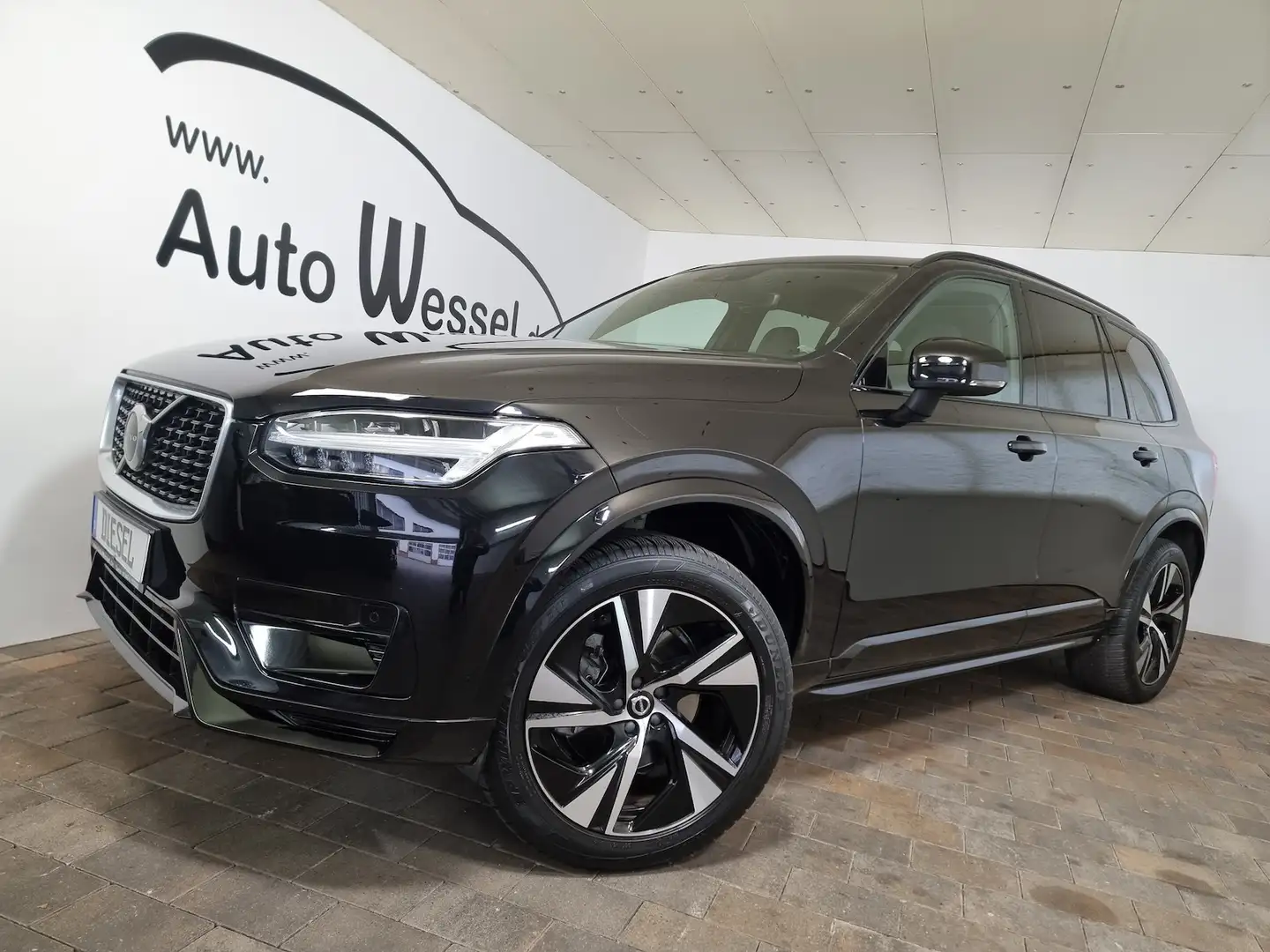 Volvo XC90 R Design AWD LED AHK Leder Memory 7-Sitzer Schwarz - 1
