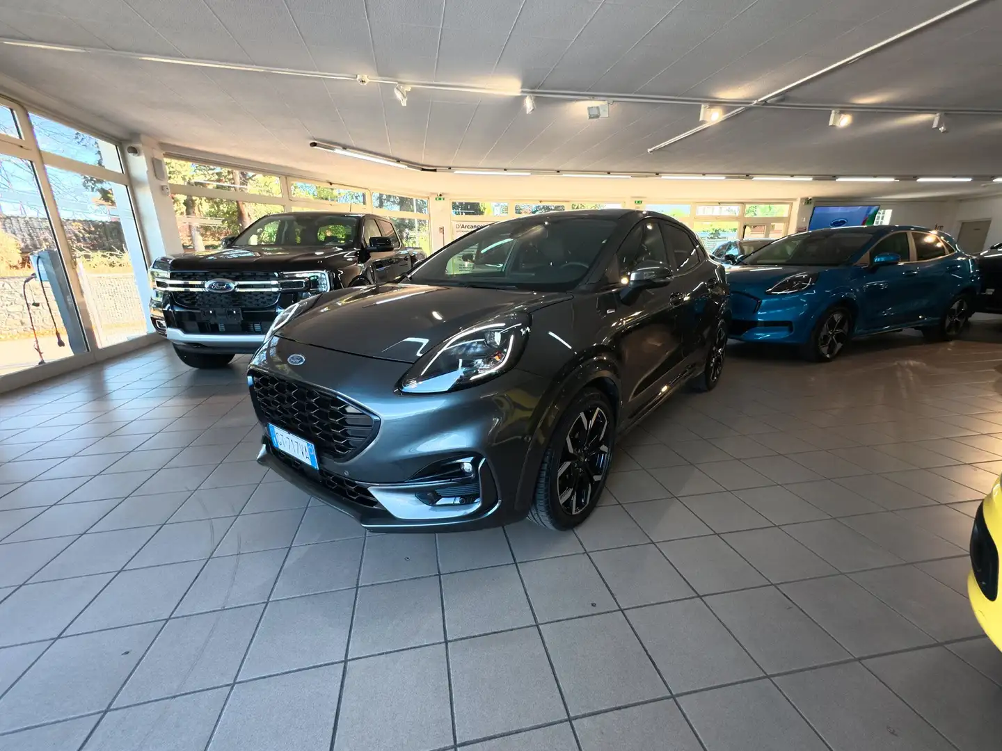 Ford Puma Puma II 1.0 EcoBoost ST-Line X - Iva Esposta Grijs - 1
