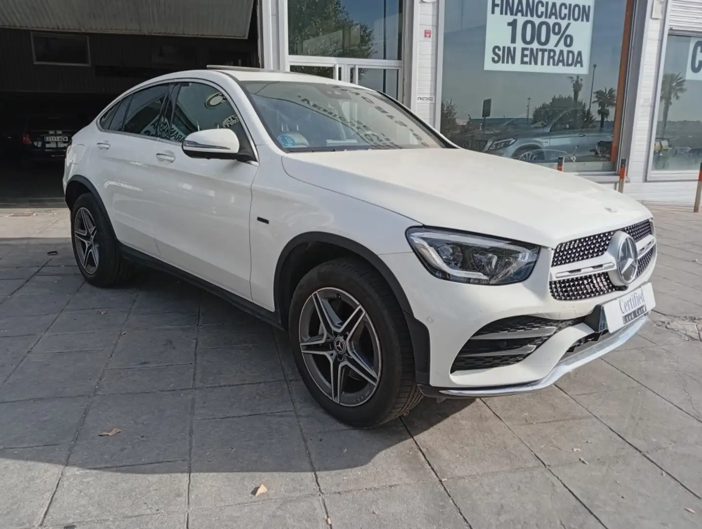 Mercedes-Benz GLC 300 Coupé 300e 4Matic Blanco - 1