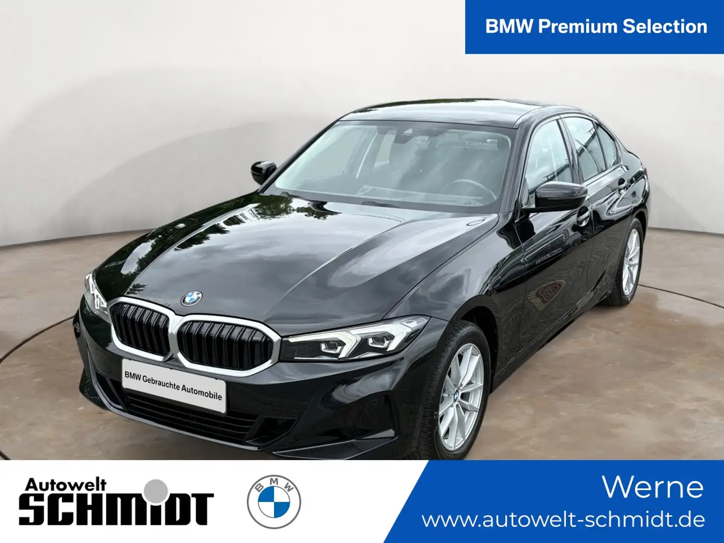 BMW 318 i Limousine + GARANTIE-bis-04.2028 Noir - 1