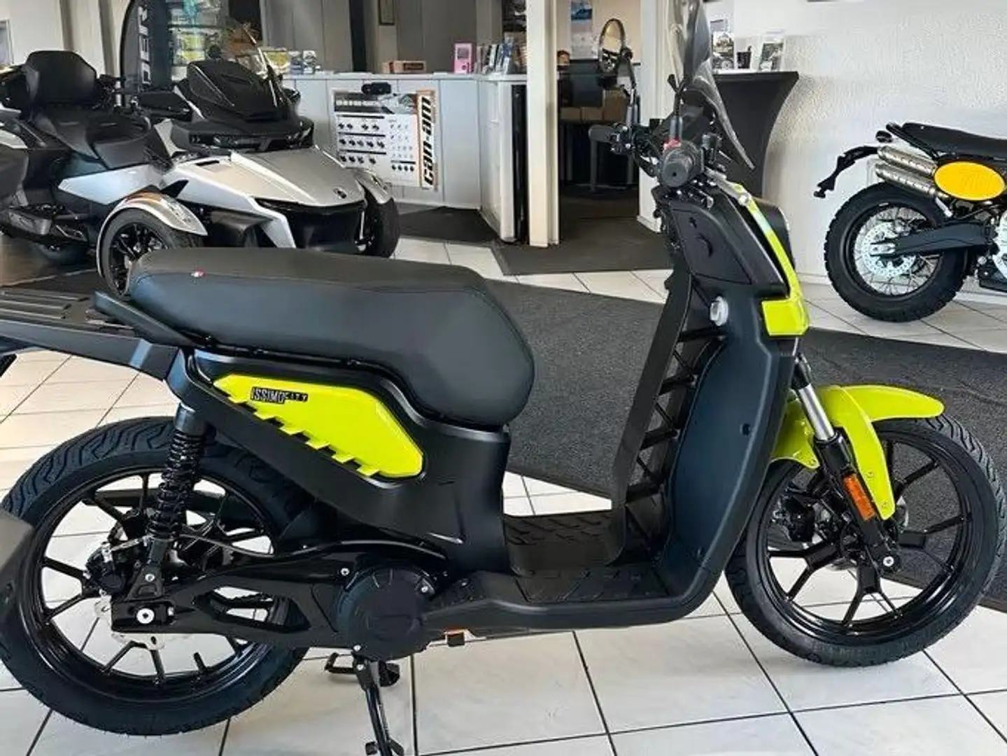 Fantic Fantic ISSIMO City E-Roller 45 km/h – bis 140 km Jaune - 1