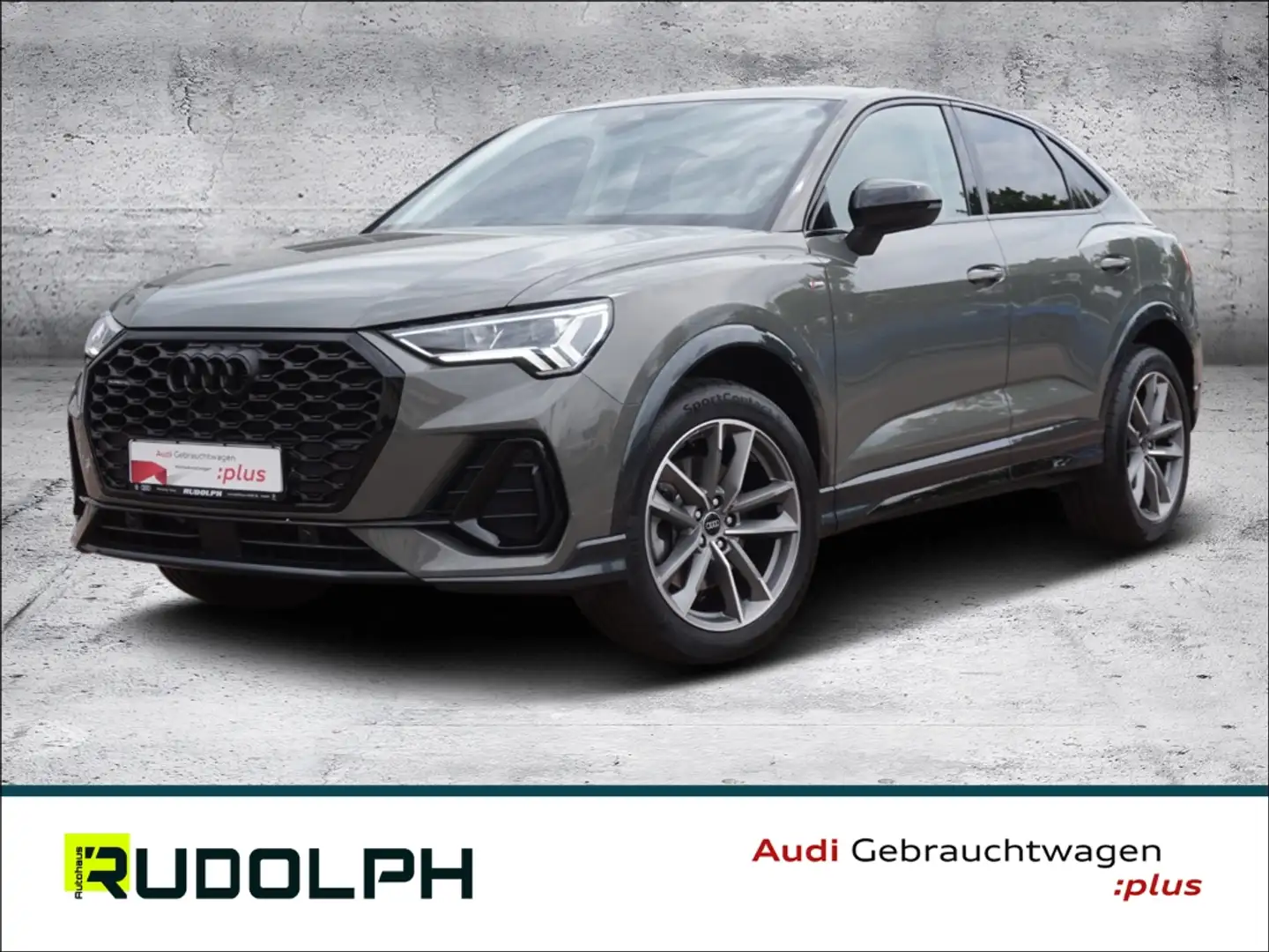 Audi Q3 Sportback S line 40 TFSI qu. S-tronic ACC LED Navi Grau - 1