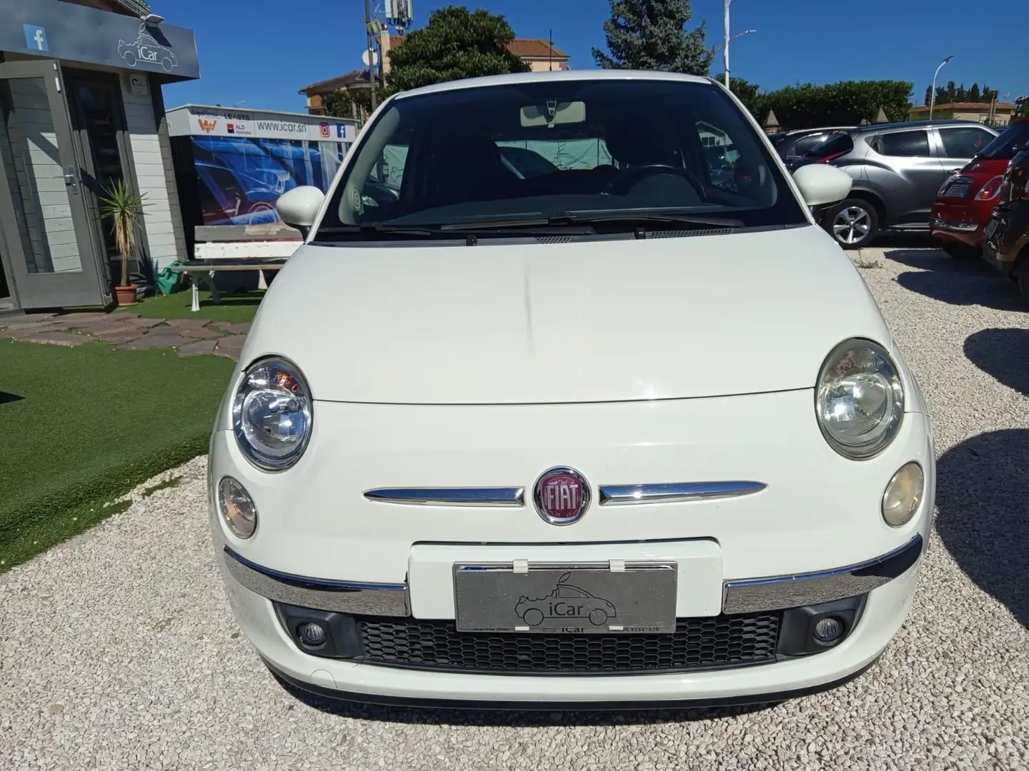 Fiat 500 1.3 mjt 16v Lounge 75cv Bianco - 1