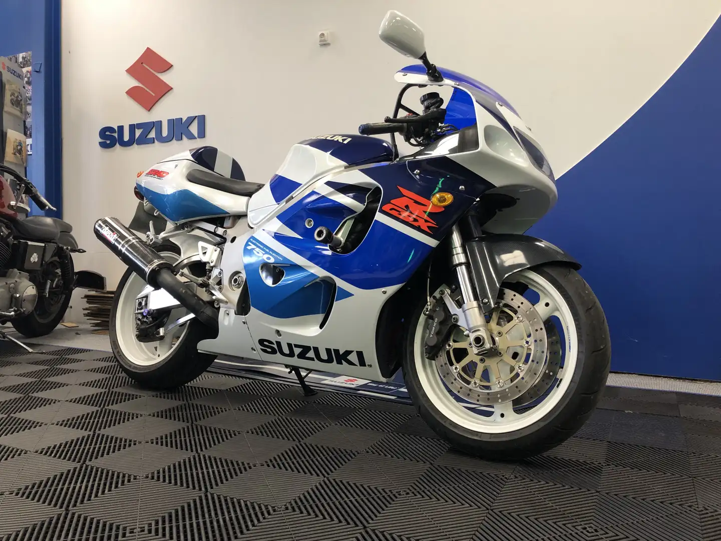 Suzuki GSX-R 750 Bleu - 1