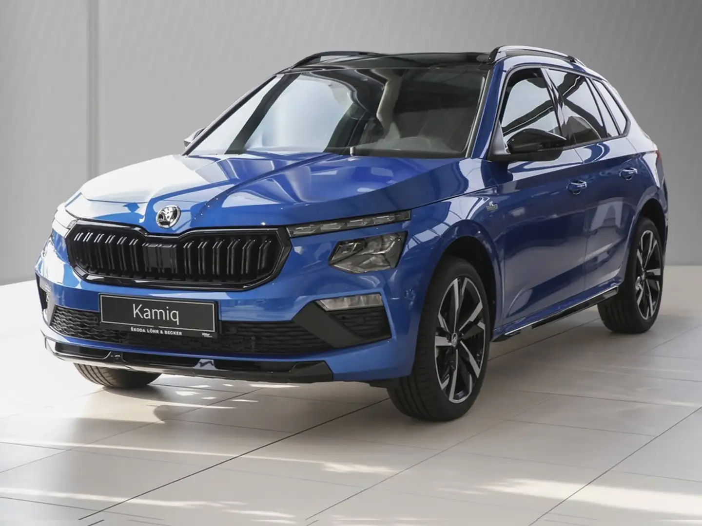 Skoda Kamiq Monte Carlo 1,5TSI 110kW DSG Blauw - 2