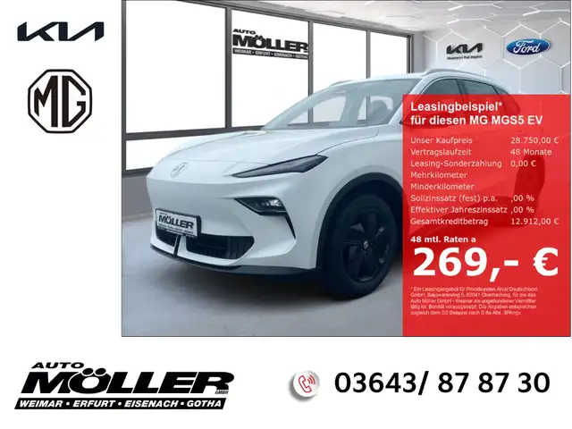 MG MGS5 EV Comfort Standard Range 49kWh Kamera ACC Klima