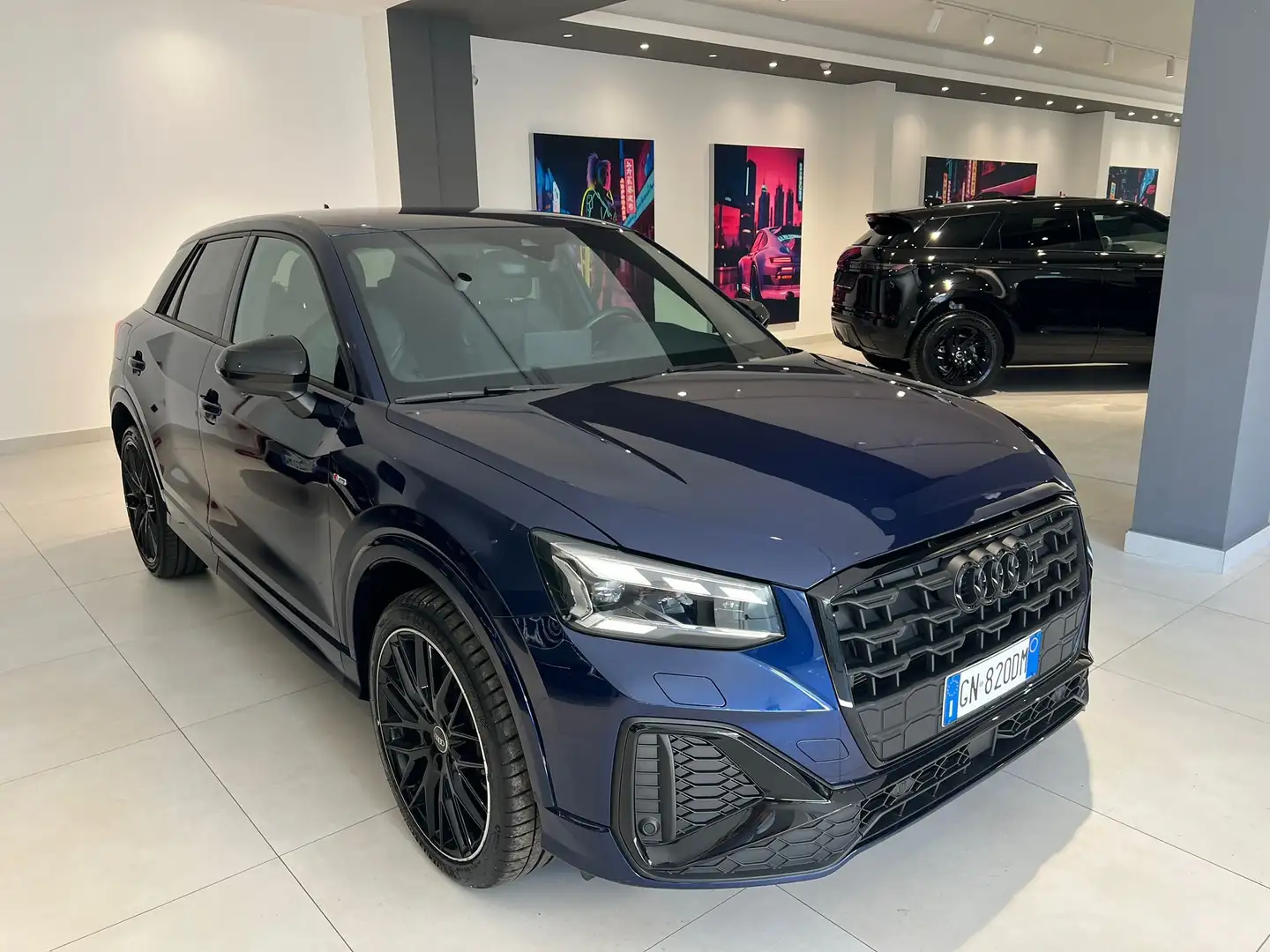 Audi Q2 Q2 I 2021 30 2.0 tdi Identity Black s-tronic Bleu - 2