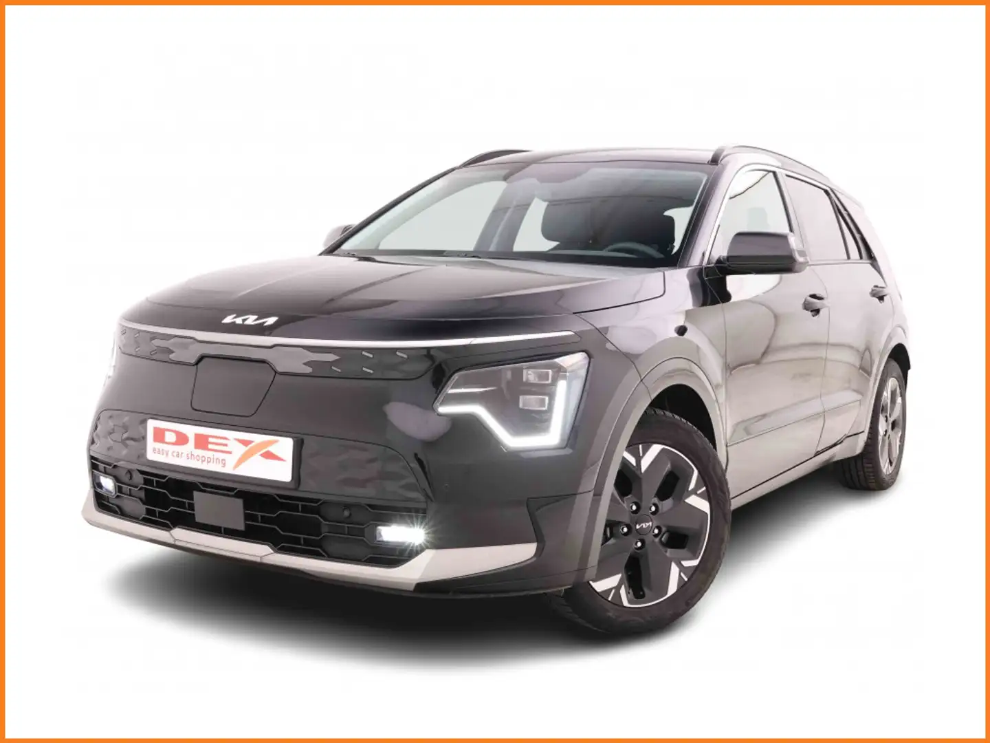 Kia Niro EV 64.8 kWh 204 Pulse + GPS Zwart - 1