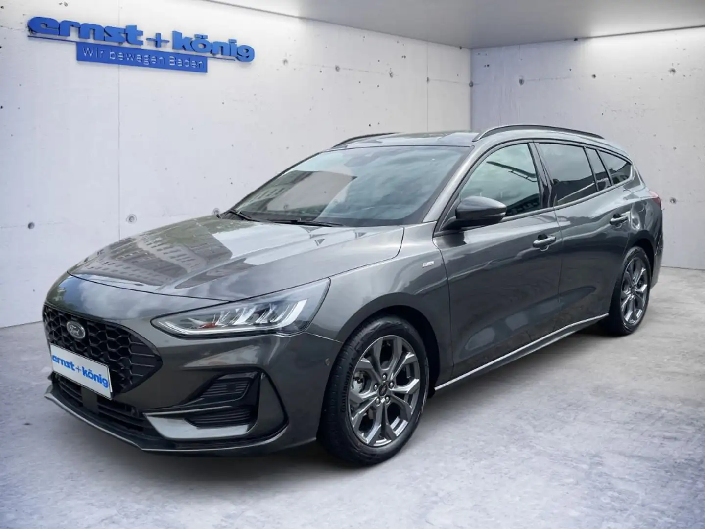 Ford Focus Turnier 1.0 EcoBoost Hybrid ST-LINE X Grau - 1