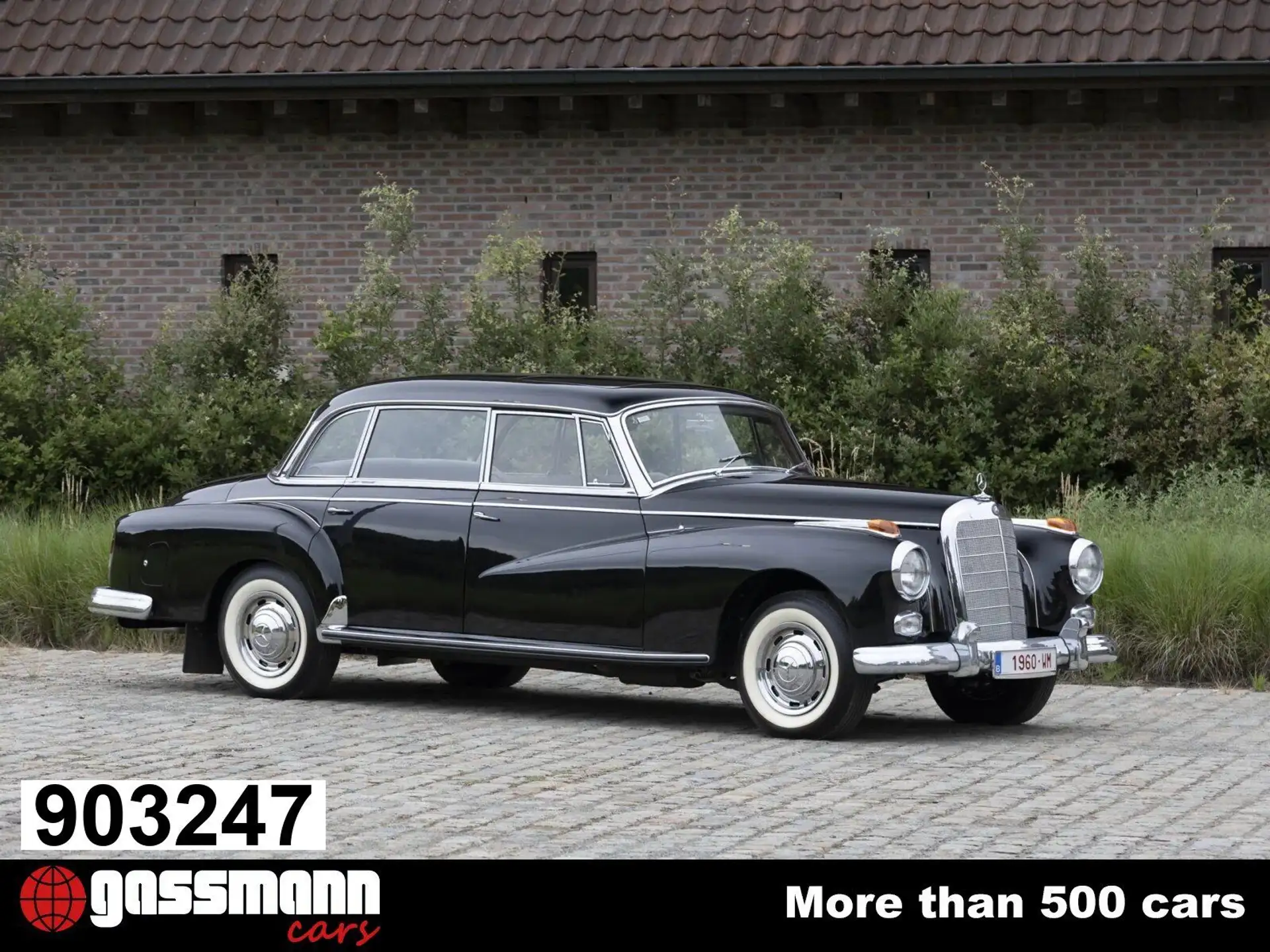 벤츠 Mercedes-Benz 300 1960 검정 사진 1
