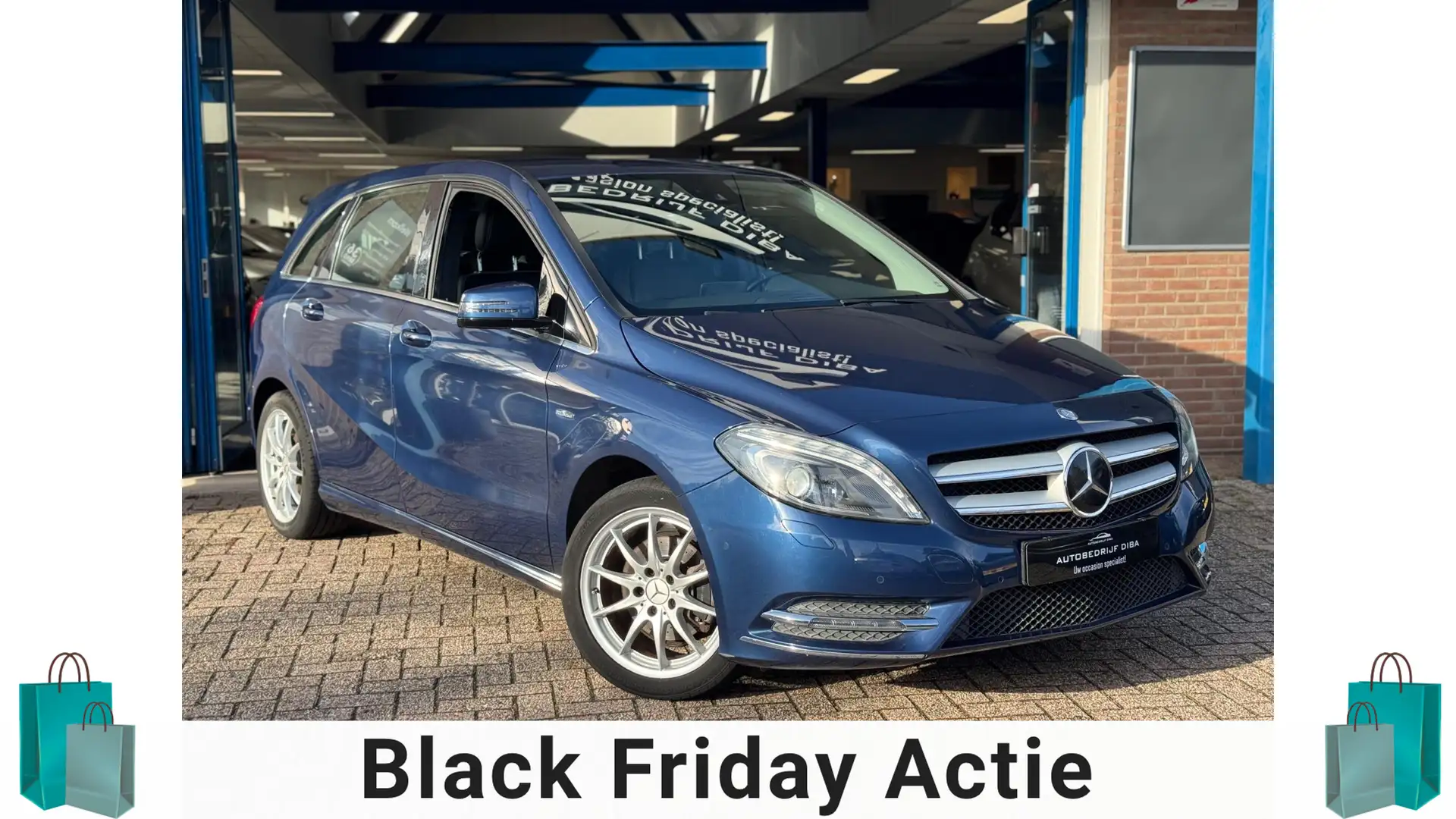 Mercedes-Benz B 180 Ambition 2012 AUT NAVI CLIMA NAP Bleu - 1
