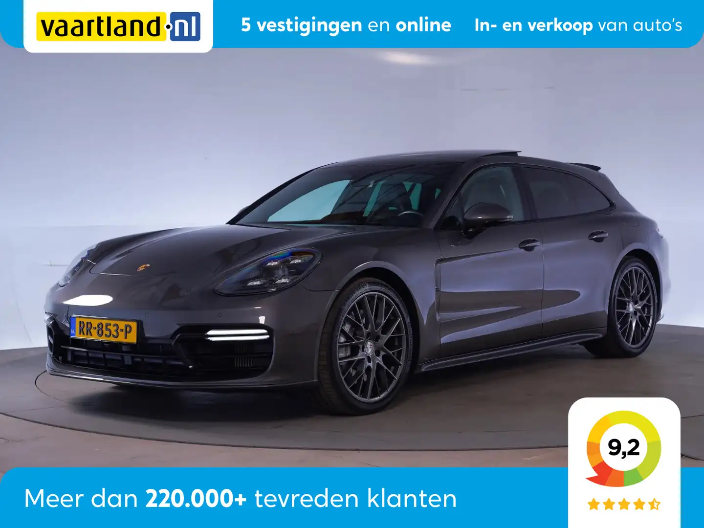 Porsche Panamera Sport Turismo 2.9 4 E-Hybrid [ Panorama Sport-chro Grijs - 1